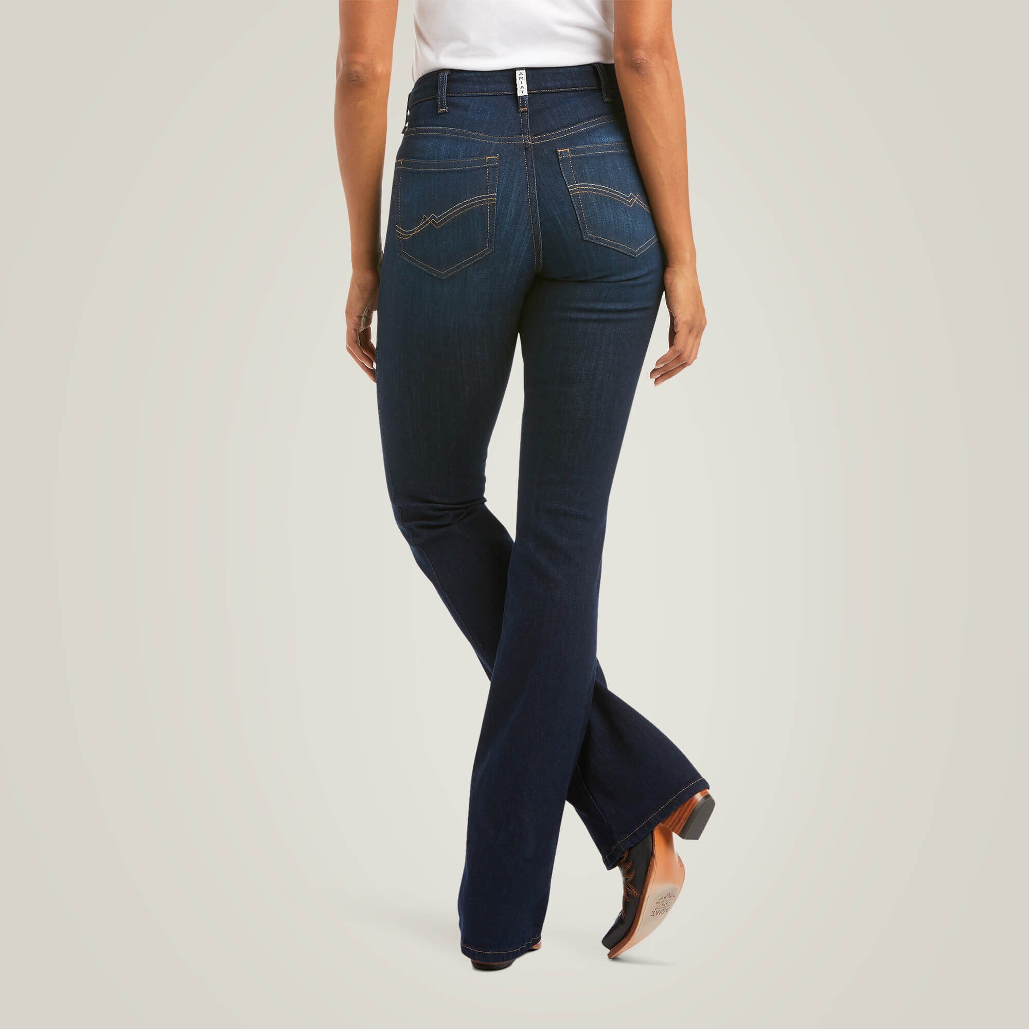 Ariat R.E.A.L. High Rise Ballary Boot Cut Jean Women|Trends