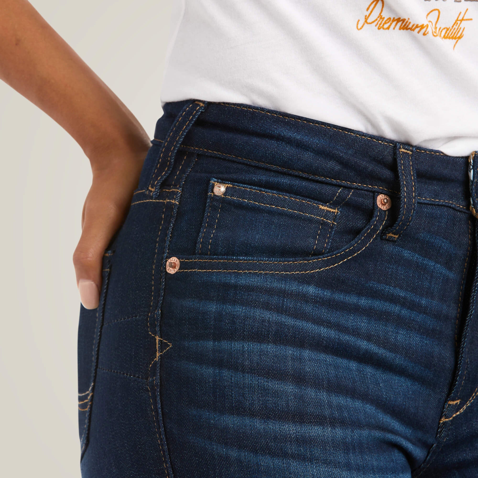 Ariat R.E.A.L. High Rise Ballary Boot Cut Jean Women|Trends