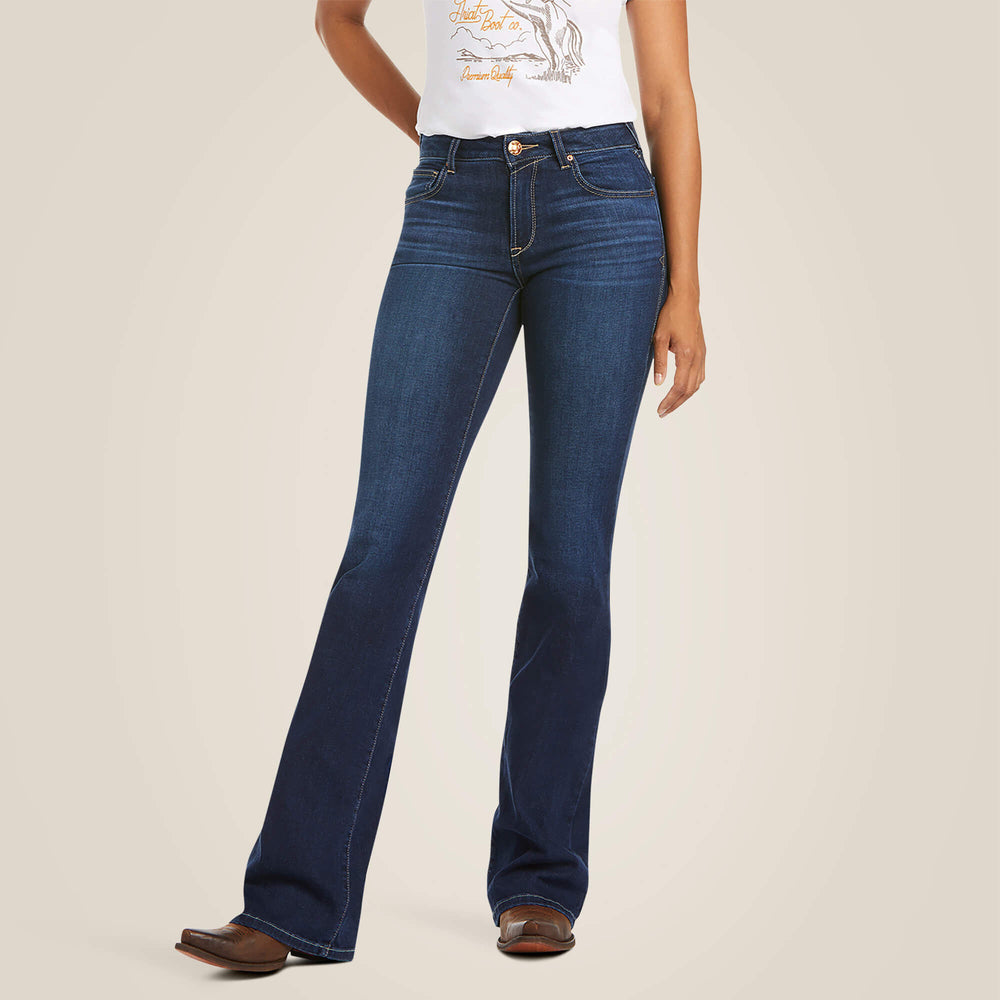 Ariat Ultra Stretch Perfect Rise Katie Flare Jean Women|Trends