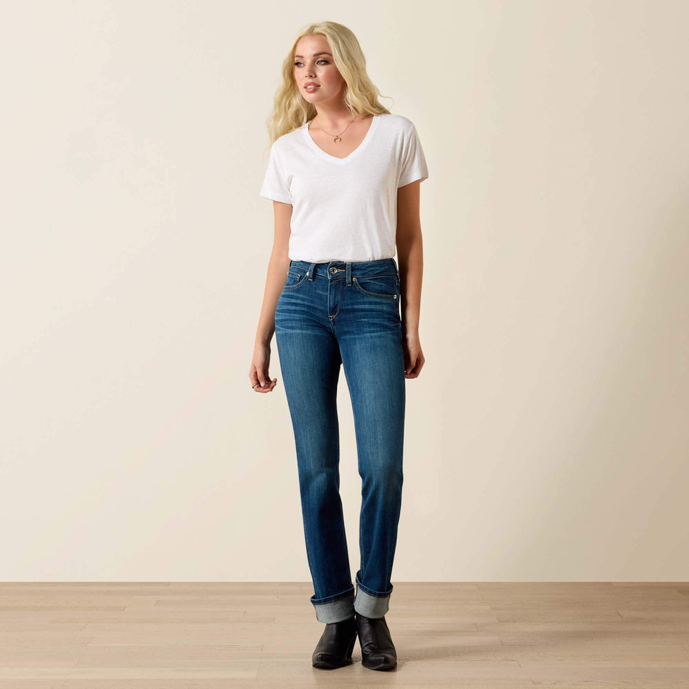 Ariat R.E.A.L. Perfect Rise Abby Straight Jean Women|Trends