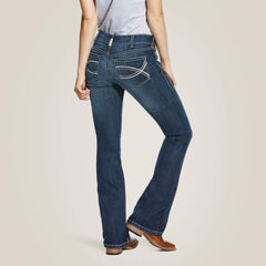 Ariat R.E.A.L. Mid Rise Arrow Fit Stretch Shayla Boot Cut Jean Women