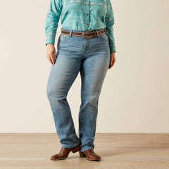 Ariat Mid Rise Alessia Straight Leg Jean Women