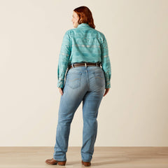 Ariat Mid Rise Alessia Straight Leg Jean Women