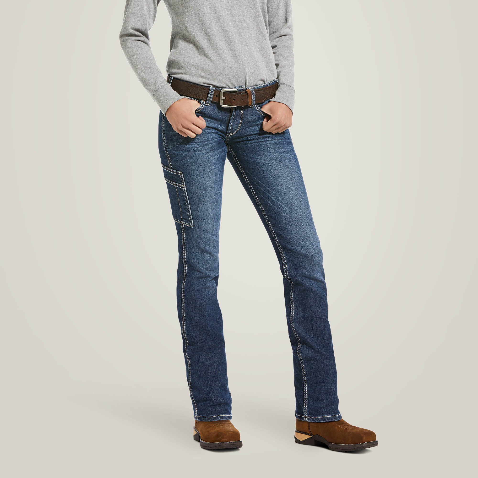 Ariat Rebar DuraStretch Riveter Straight Leg Jean Women