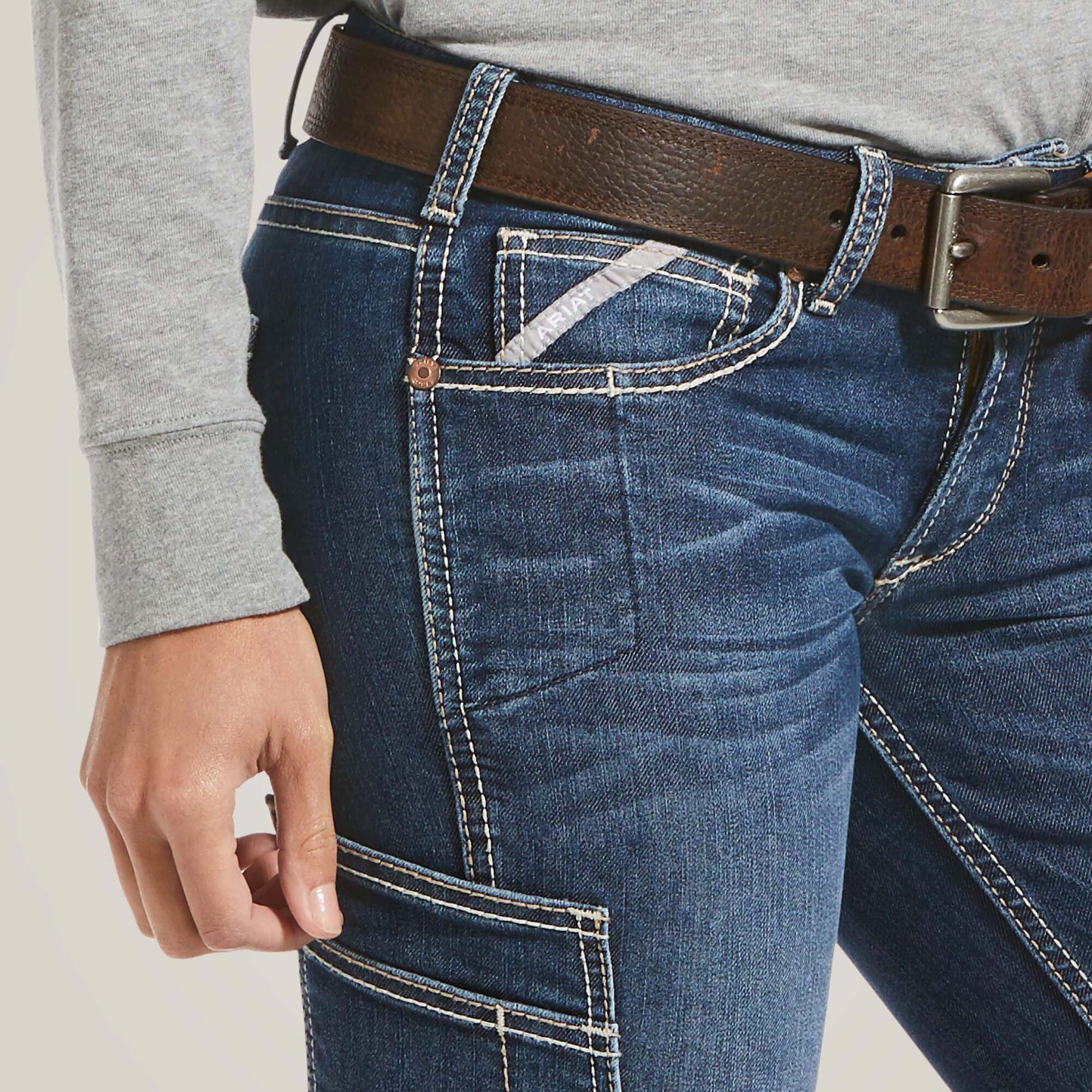 Ariat Rebar DuraStretch Riveter Straight Leg Jean Women