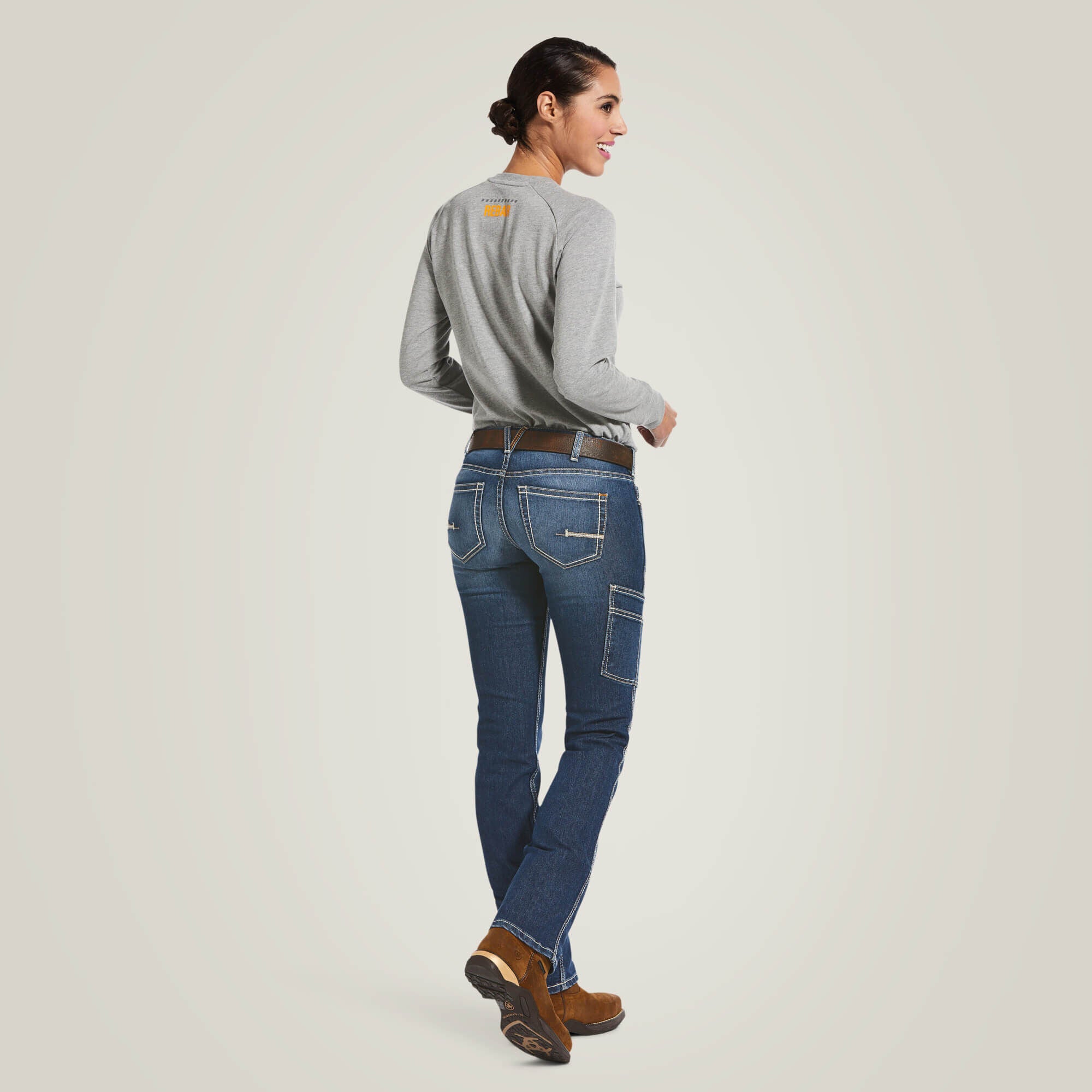Ariat Rebar DuraStretch Riveter Straight Leg Jean Women