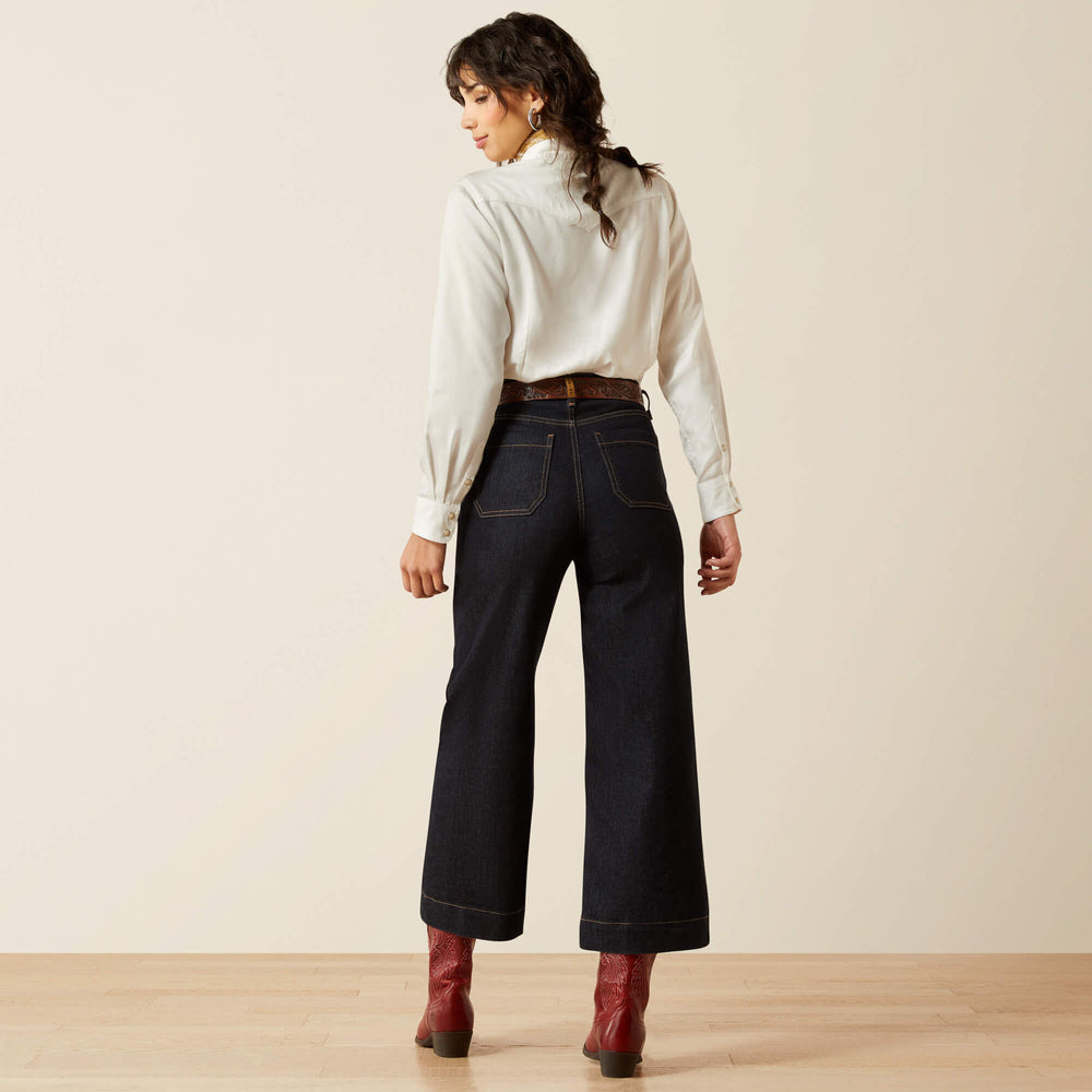Ariat Ultra High Rise Countryside Wide Leg Jean Women|Trends
