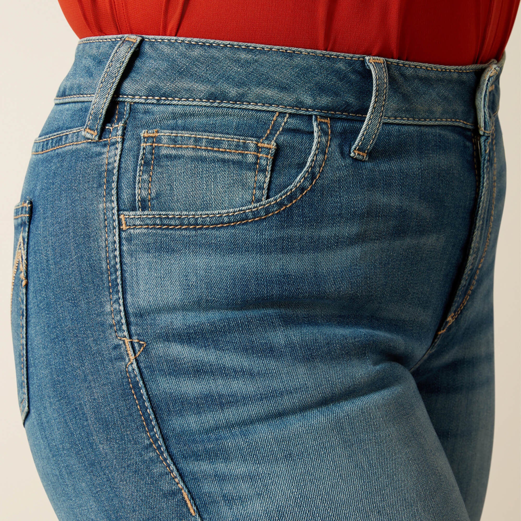 Ariat Perfect Rise Isabelle Wide Trouser Jeans Women|Trends