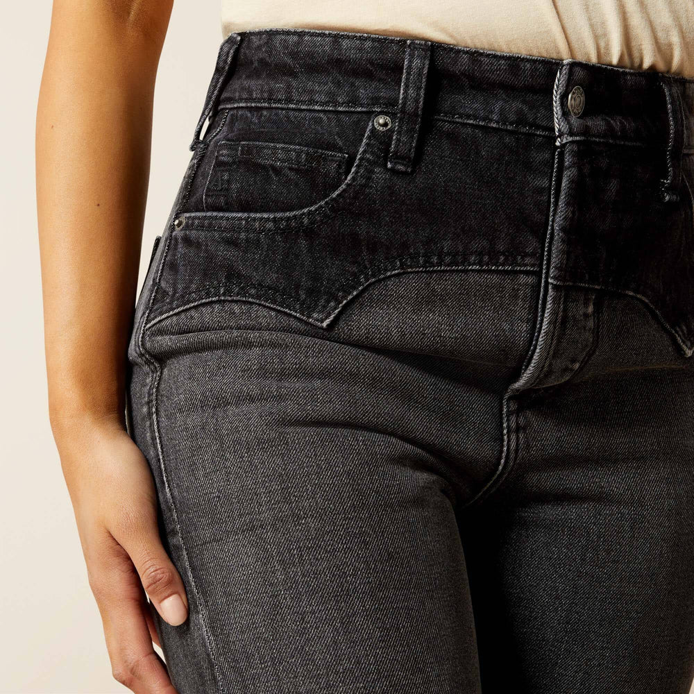 Ariat Ultra High Rise Cheyenne Yoke Tomboy Boot Cut Jean Women|Trends