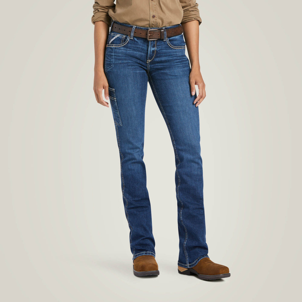 Ariat Rebar Work Flex Perfect Rise Riveter Boot Cut Jean Women