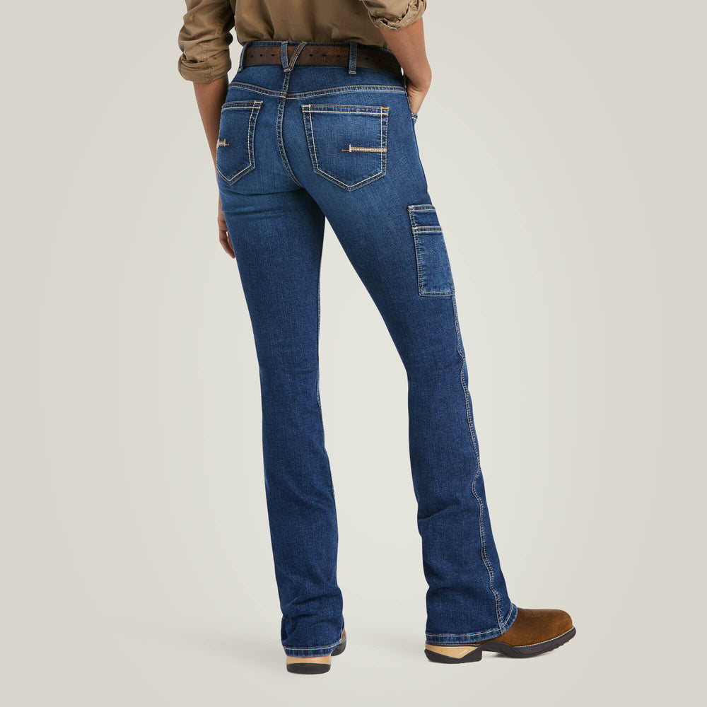 Ariat Rebar Work Flex Perfect Rise Riveter Boot Cut Jean Women
