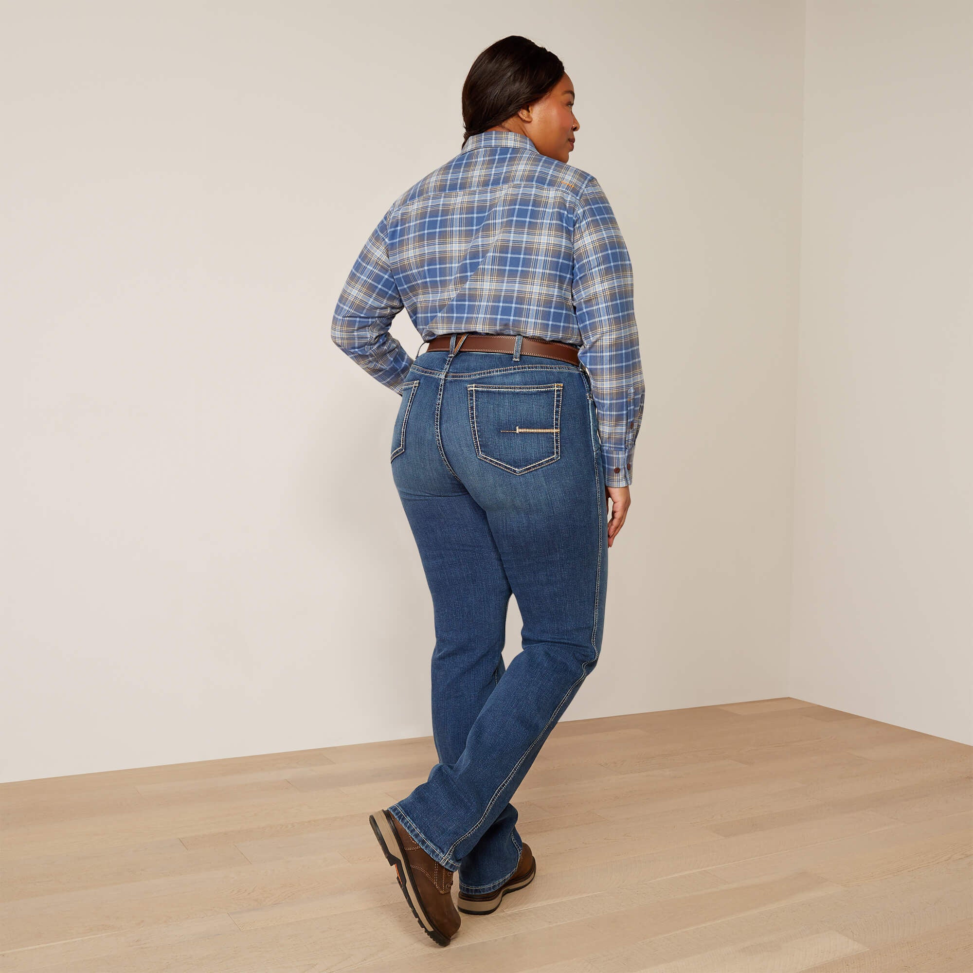 Ariat Rebar High Rise Riveter Straight Jean Women