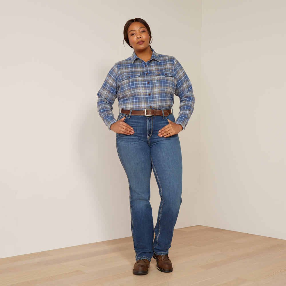 Ariat Rebar High Rise Riveter Straight Jean Women
