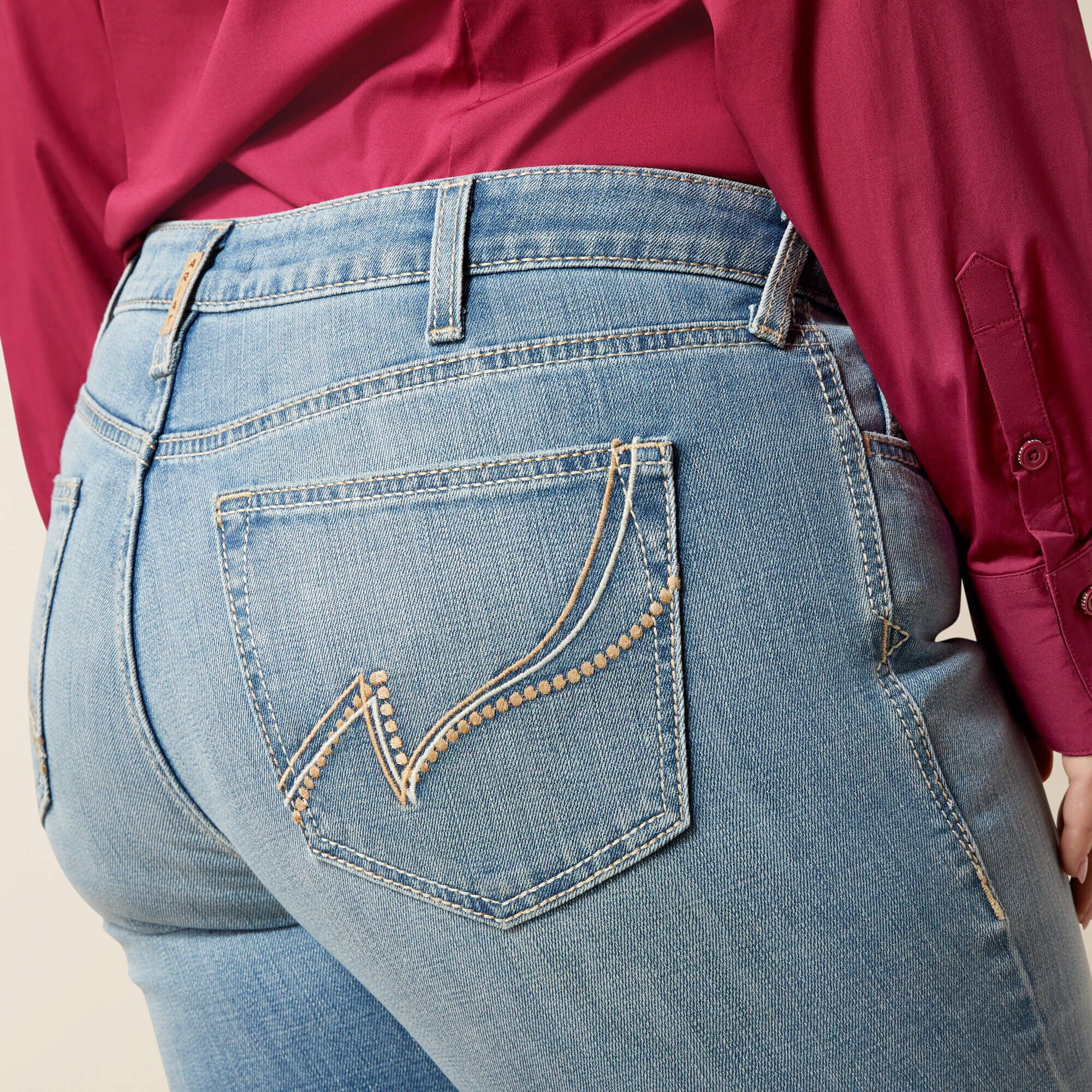Ariat Mid Rise Giovana Leg Slim Trouser Jeans Women|Trends
