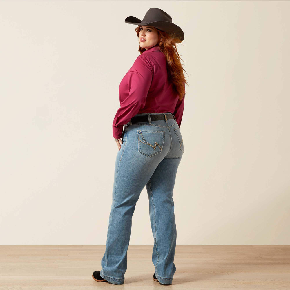 Ariat Mid Rise Giovana Leg Slim Trouser Jeans Women|Trends
