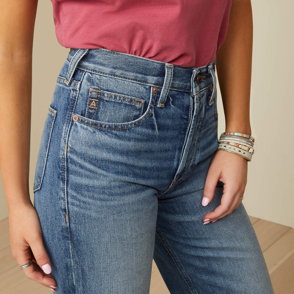 Ariat Ultra High Rise Tomboy Wide Jean Women|Trends