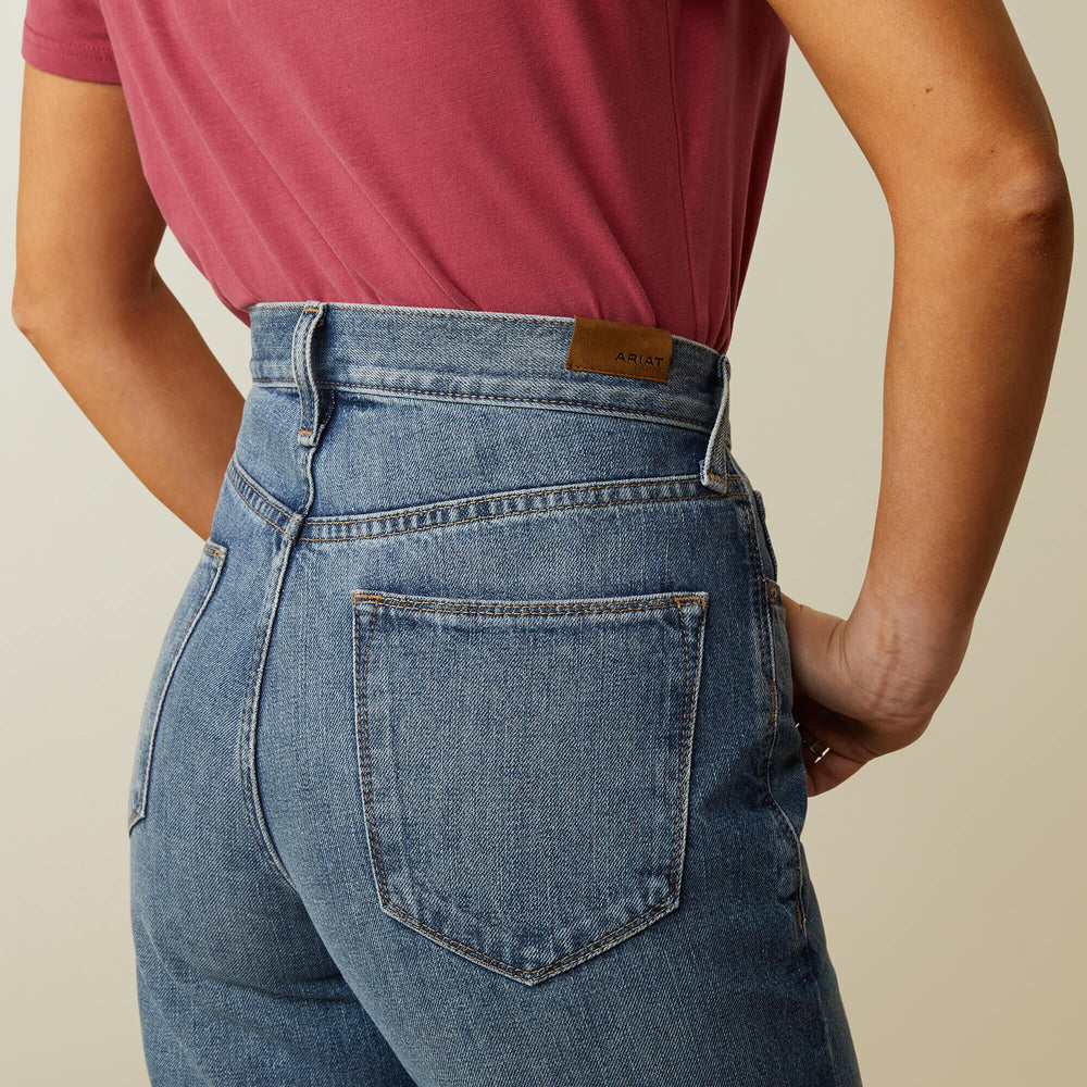 Ariat Ultra High Rise Tomboy Wide Jean Women|Trends