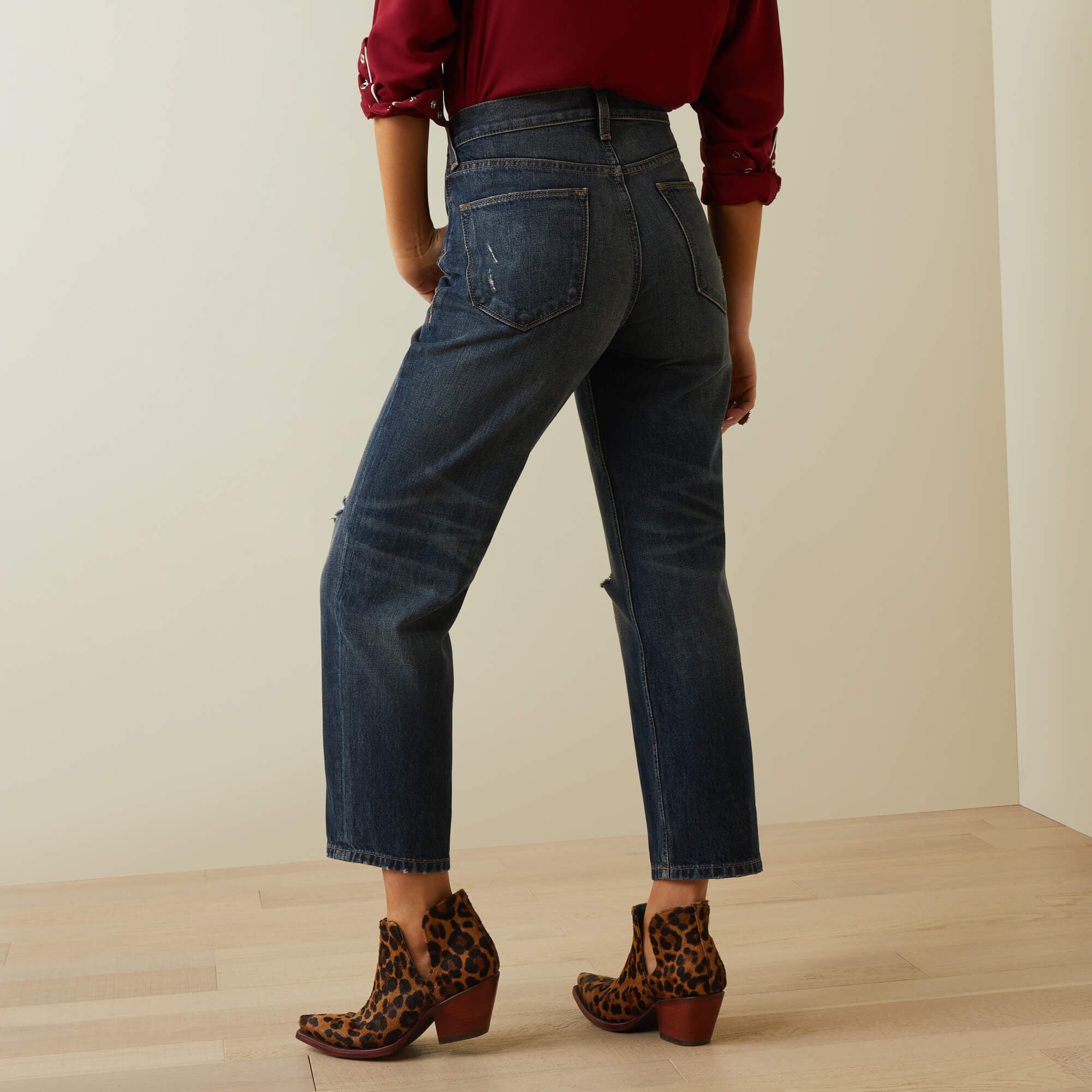 Ariat Ultra High Rise Tomboy Straight Jean Women