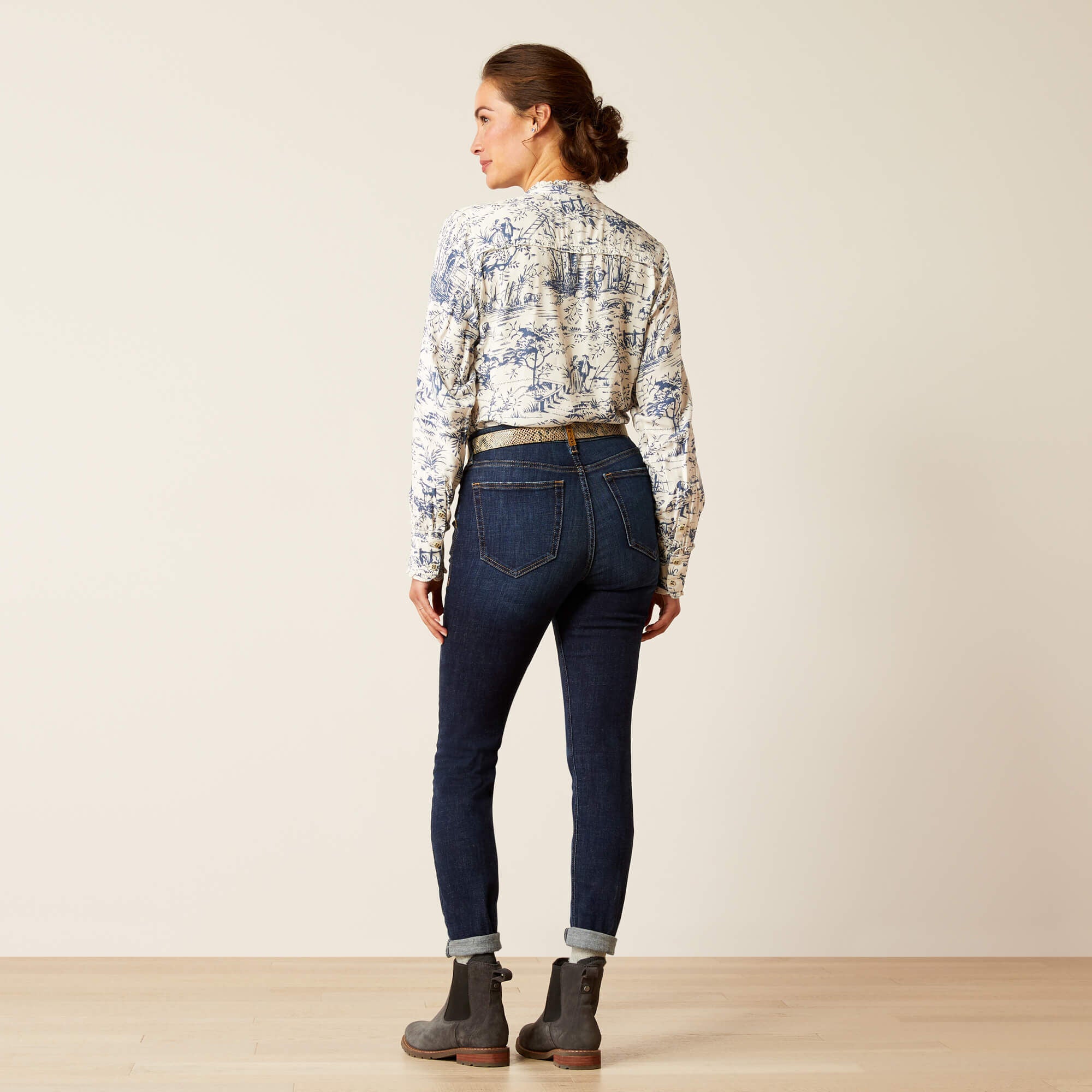 Ariat High Rise Bridle Skinny Jeans Women