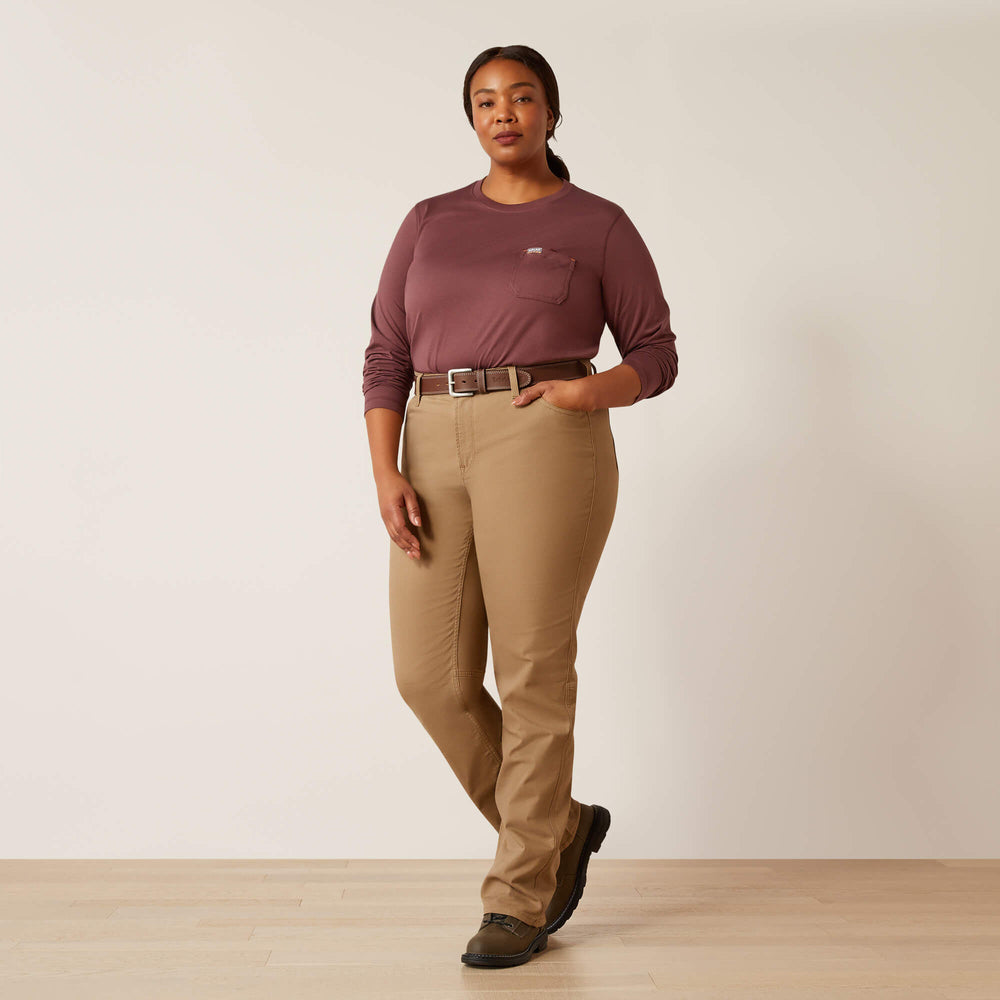 Ariat Rebar Perfect Rise Made Tough Straight Pant Women