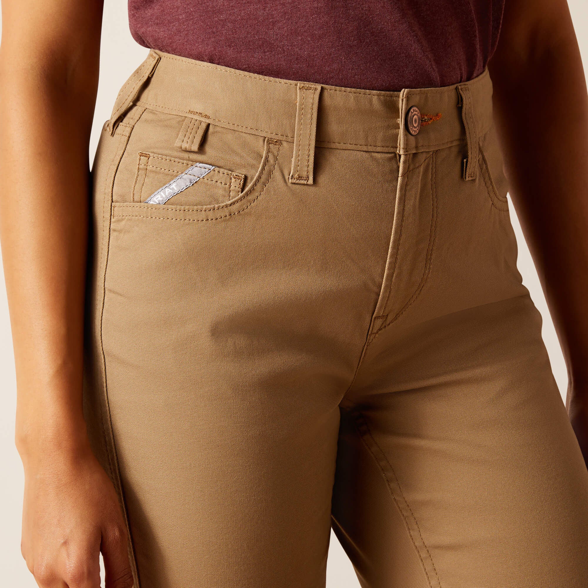 Ariat Rebar Perfect Rise Made Tough Straight Pant Women