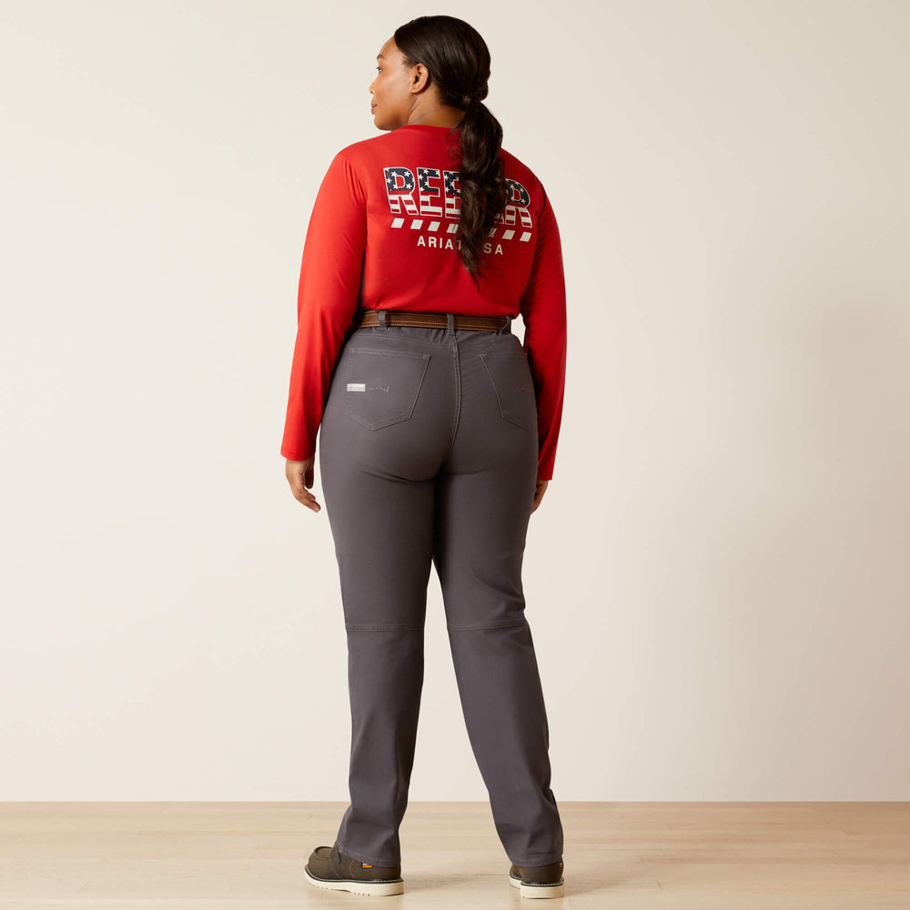 Ariat Rebar Perfect Rise Made Tough Straight Pant Women