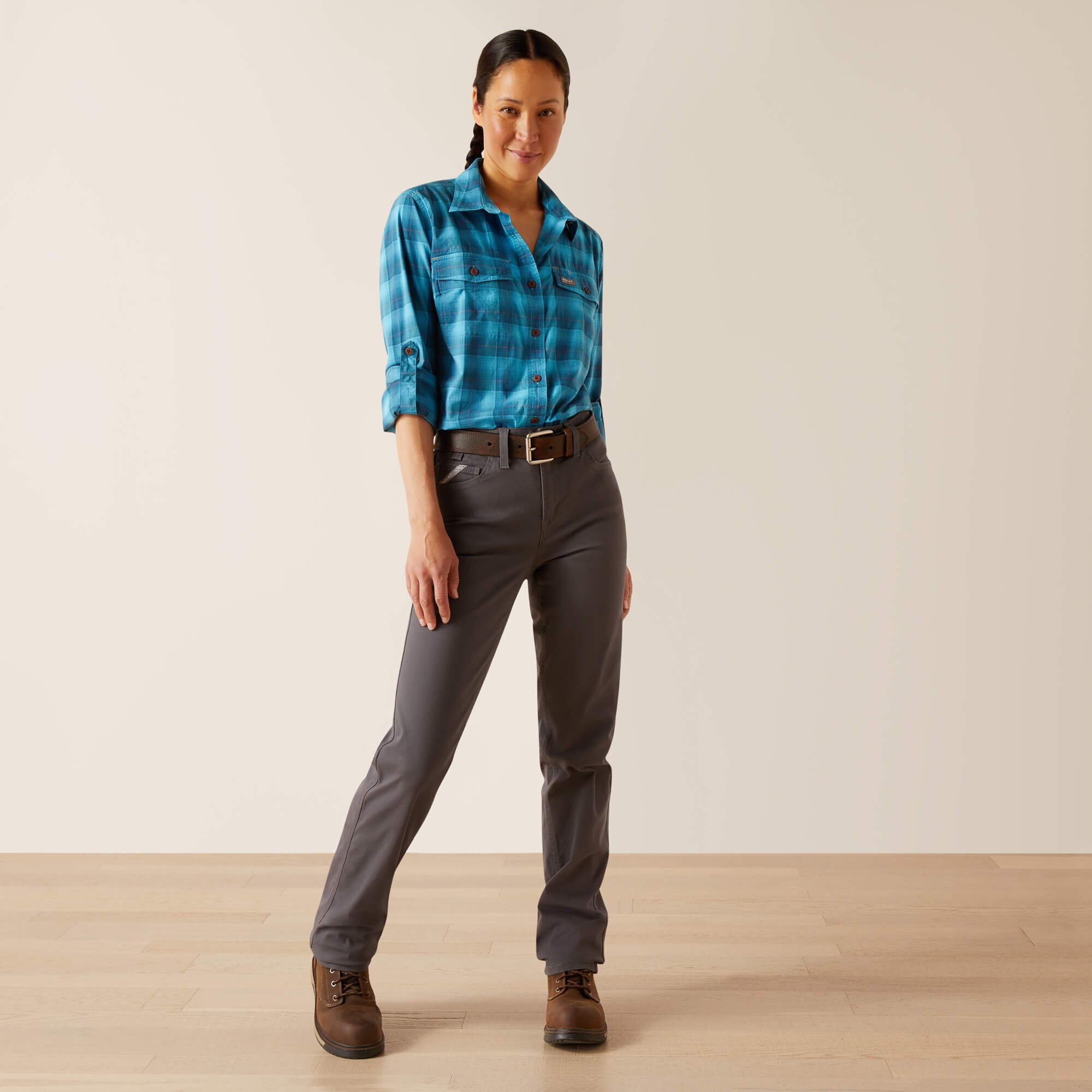 Ariat Rebar Perfect Rise Made Tough Straight Pant Women