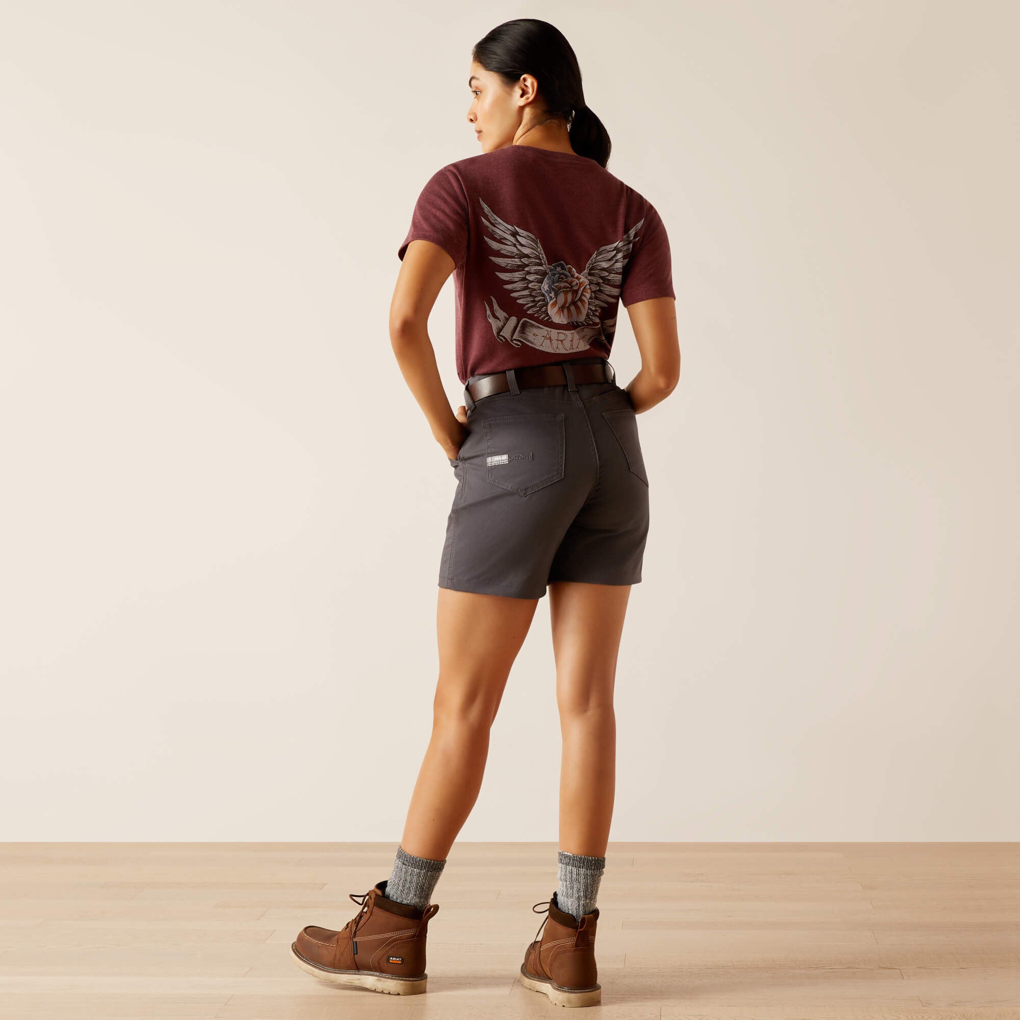Ariat Rebar PR Made Tough 6" Short Women