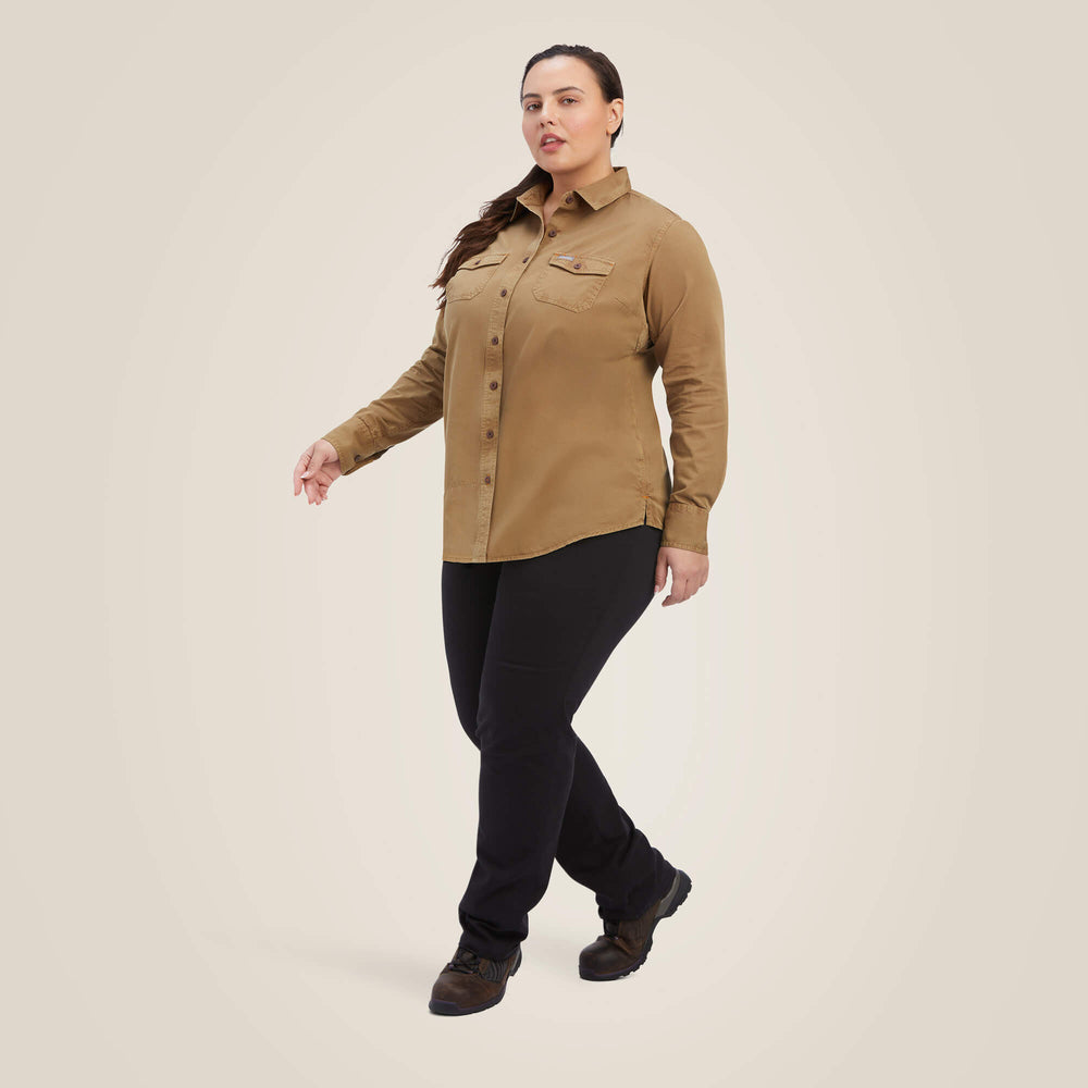 Ariat Rebar Washed Twill Work Shirt Women