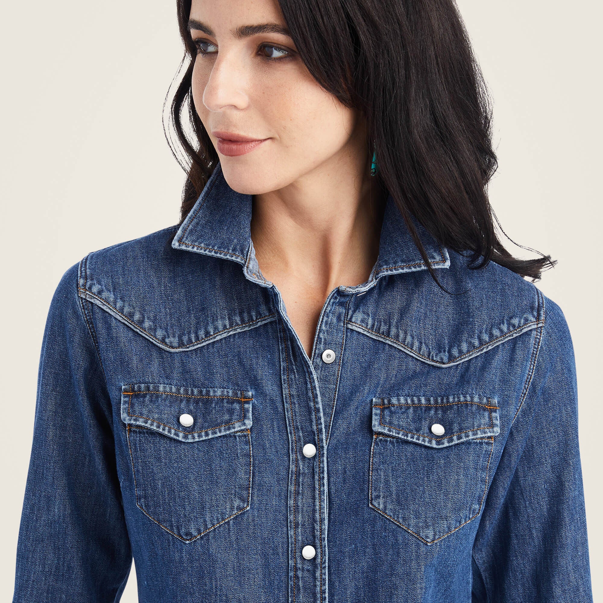 Ariat Farriday Denim Shirt Women|Trends