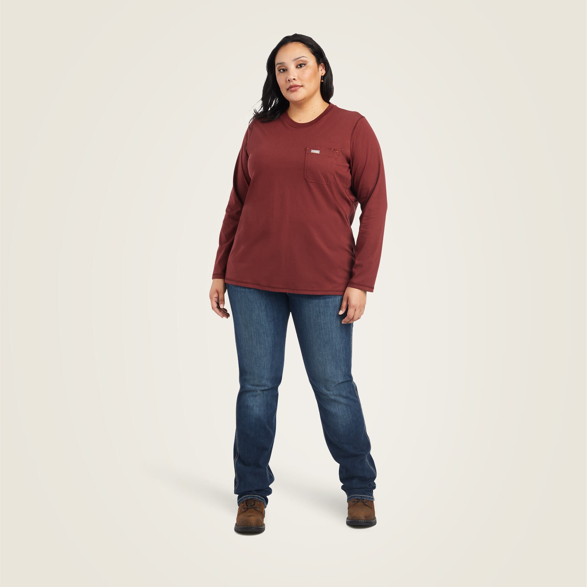 Ariat Rebar Workman USA Logo T-Shirt Women
