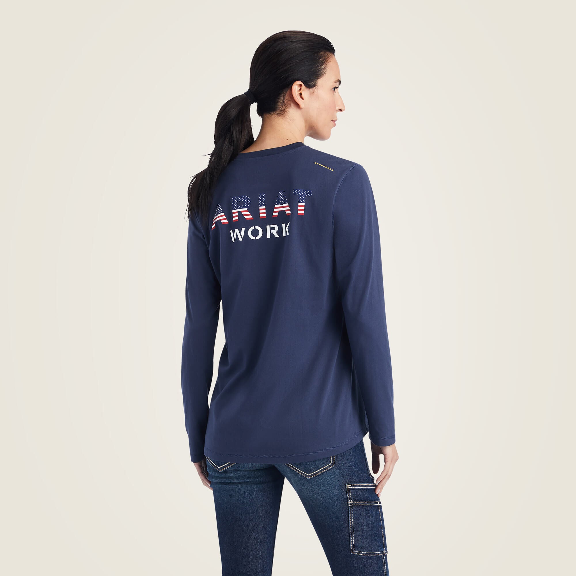 Ariat Rebar Workman USA Logo T-Shirt Women