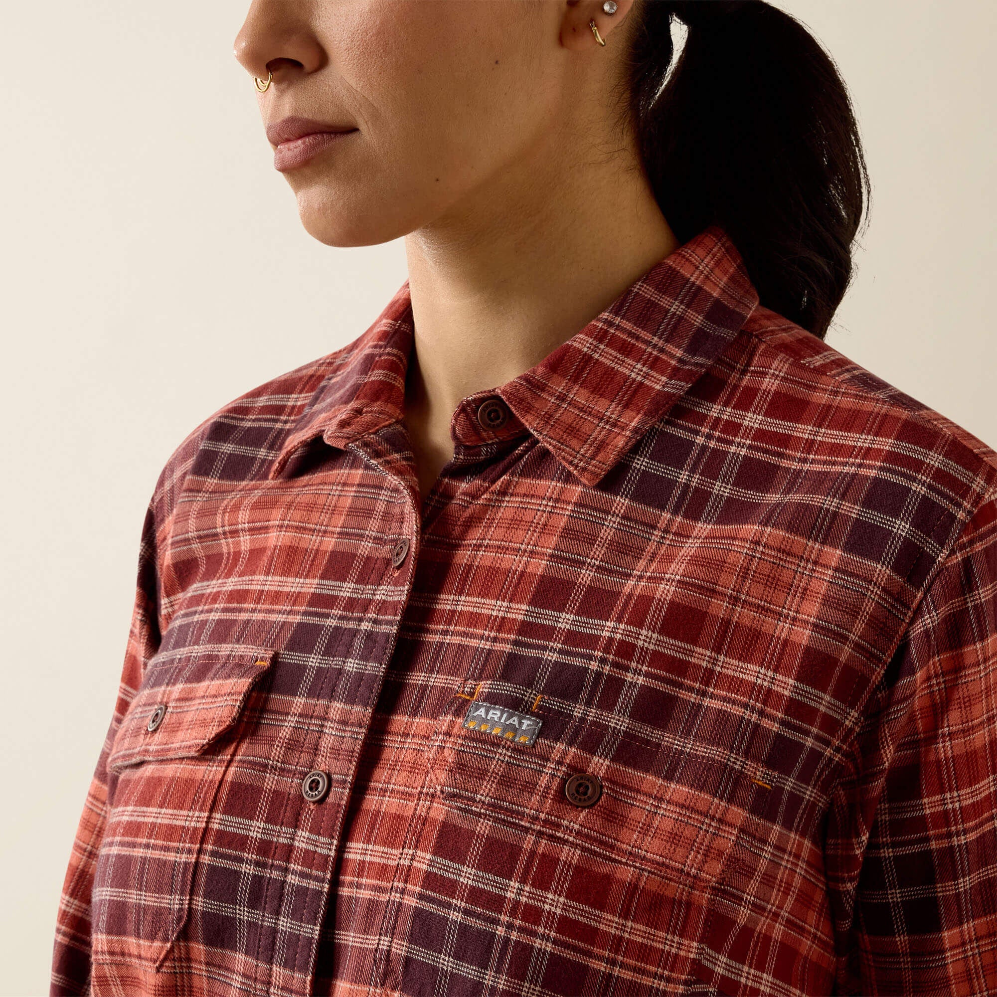 Ariat Rebar DuraStretch Flannel Tunic Women