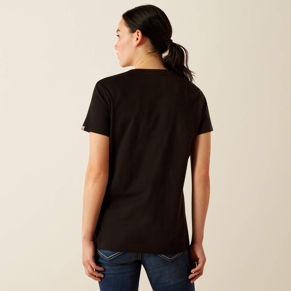 Ariat Rebar Cotton Strong Standard V-Neck T-Shirt Women