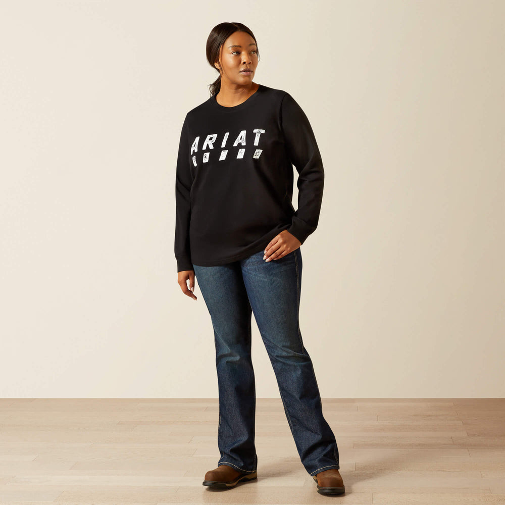 Ariat Rebar Cotton Strong Logo T-Shirt Women