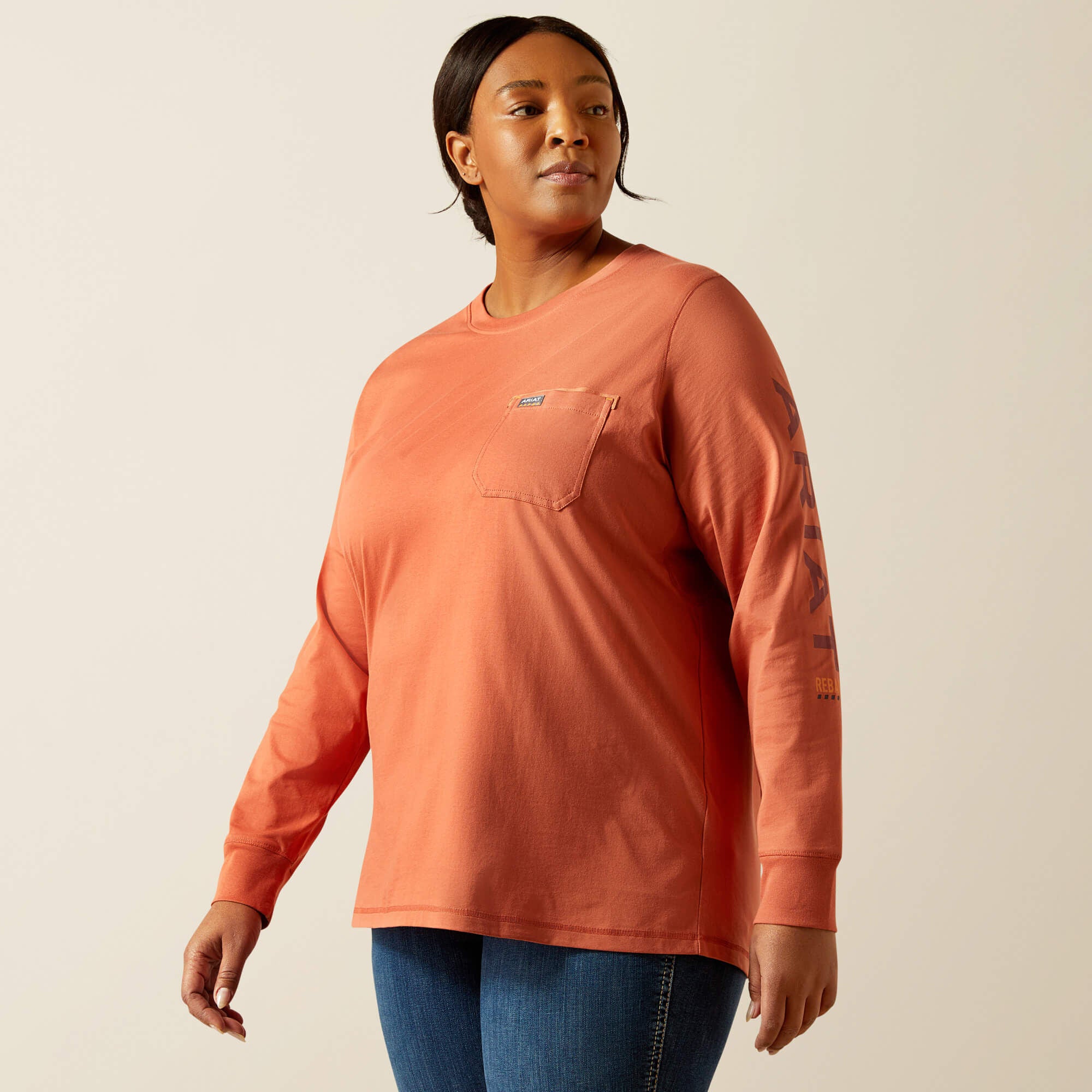 Ariat Rebar Workman Logo T-Shirt Women