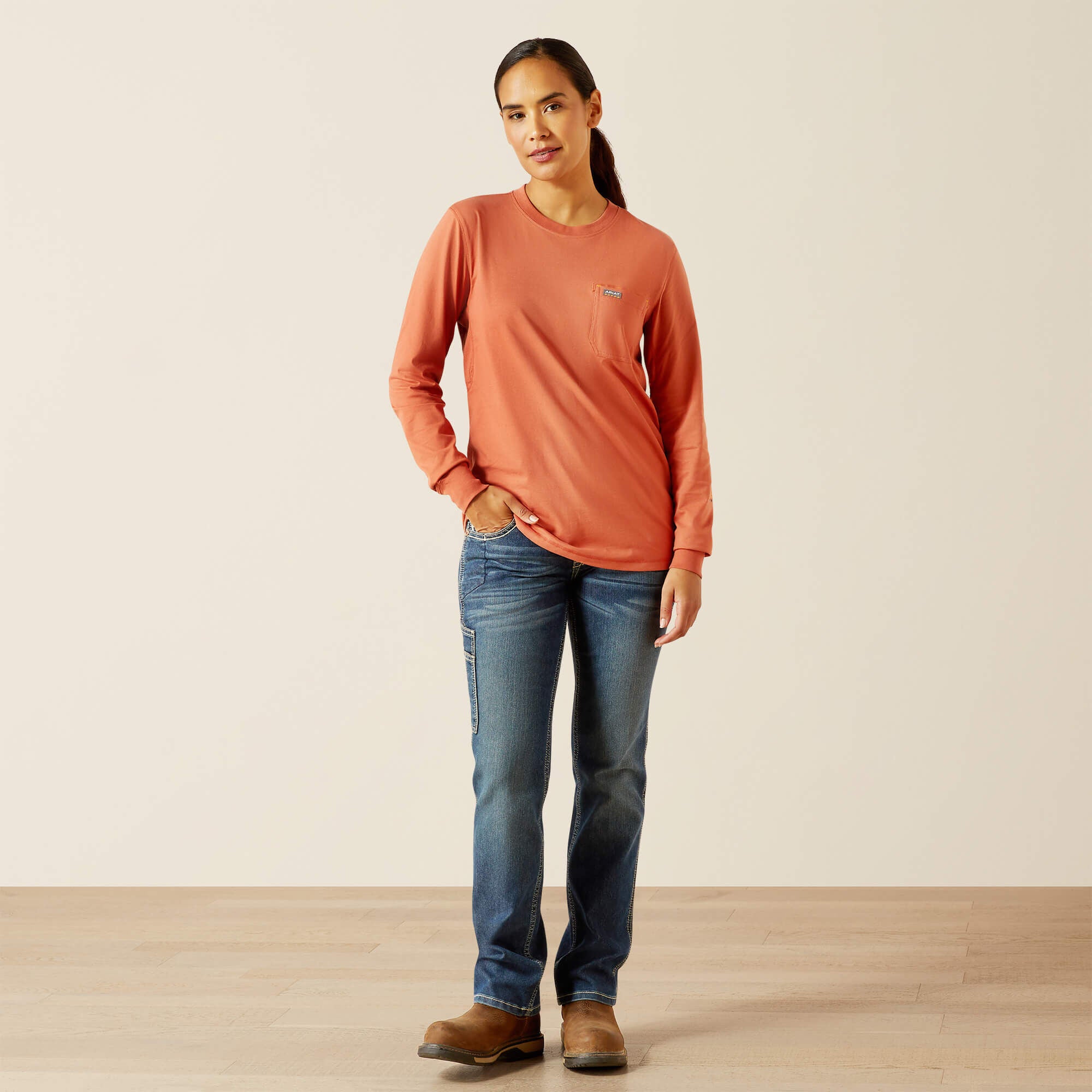 Ariat Rebar Workman Logo T-Shirt Women