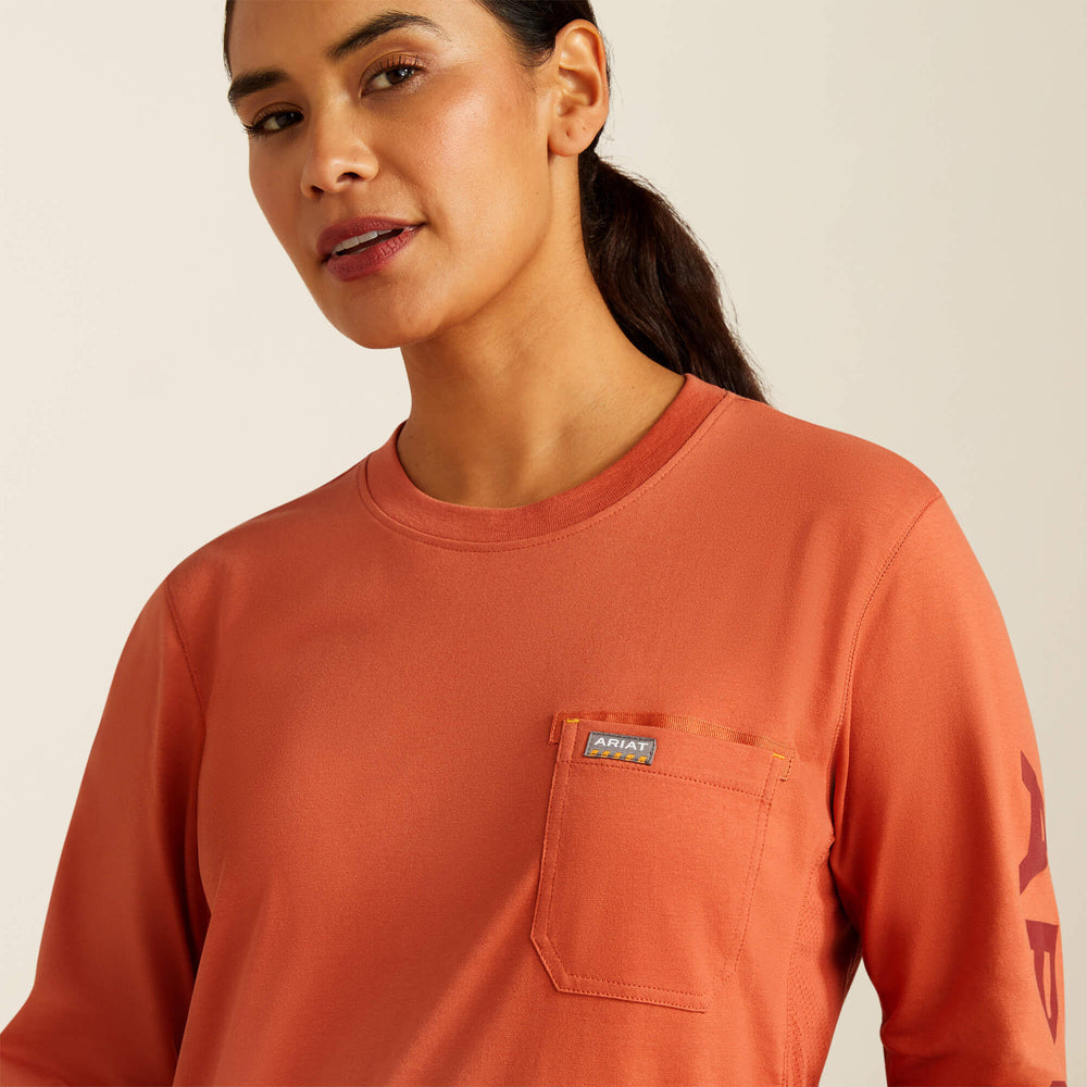 Ariat Rebar Workman Logo T-Shirt Women
