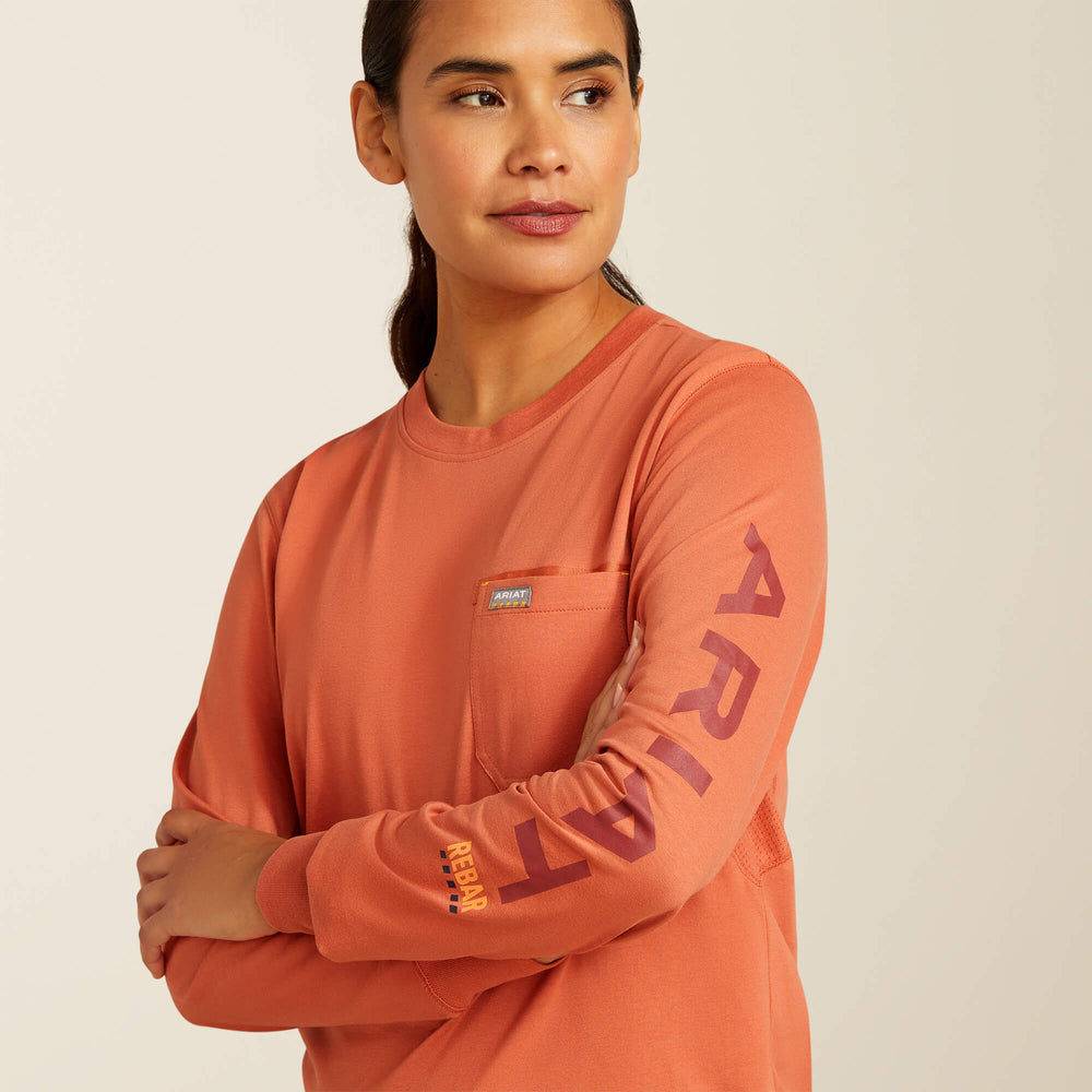 Ariat Rebar Workman Logo T-Shirt Women