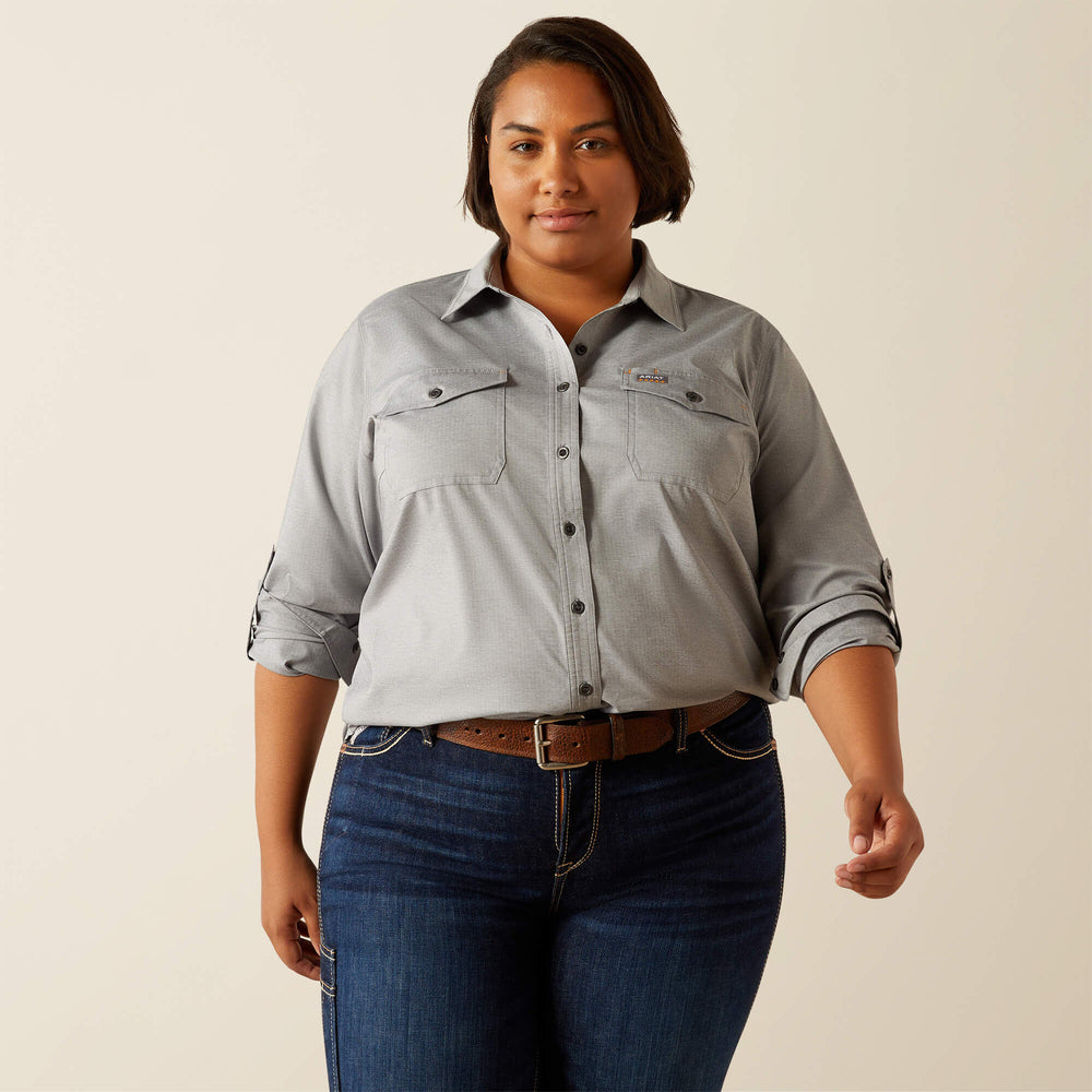 Ariat Rebar Made Tough VentTEK DuraStretch Work Shirt Women