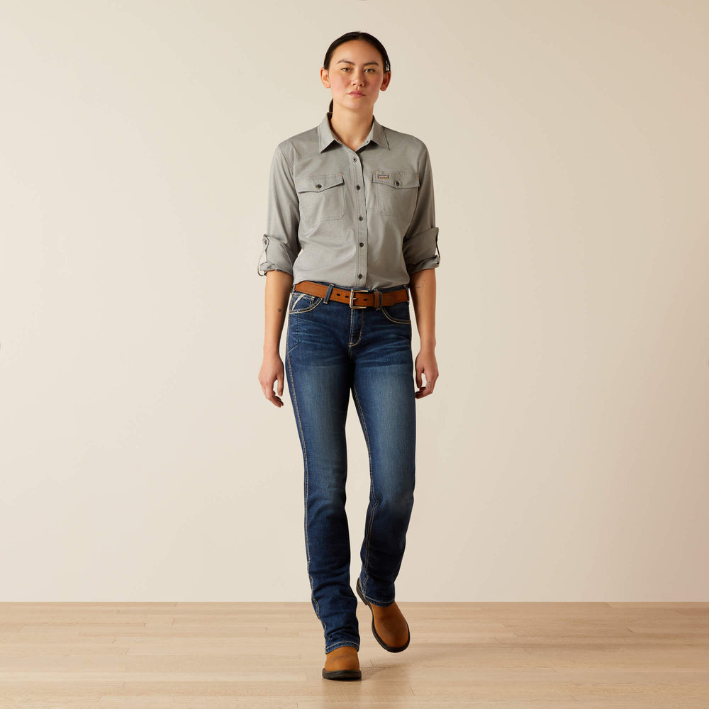 Ariat Rebar Made Tough VentTEK DuraStretch Work Shirt Women