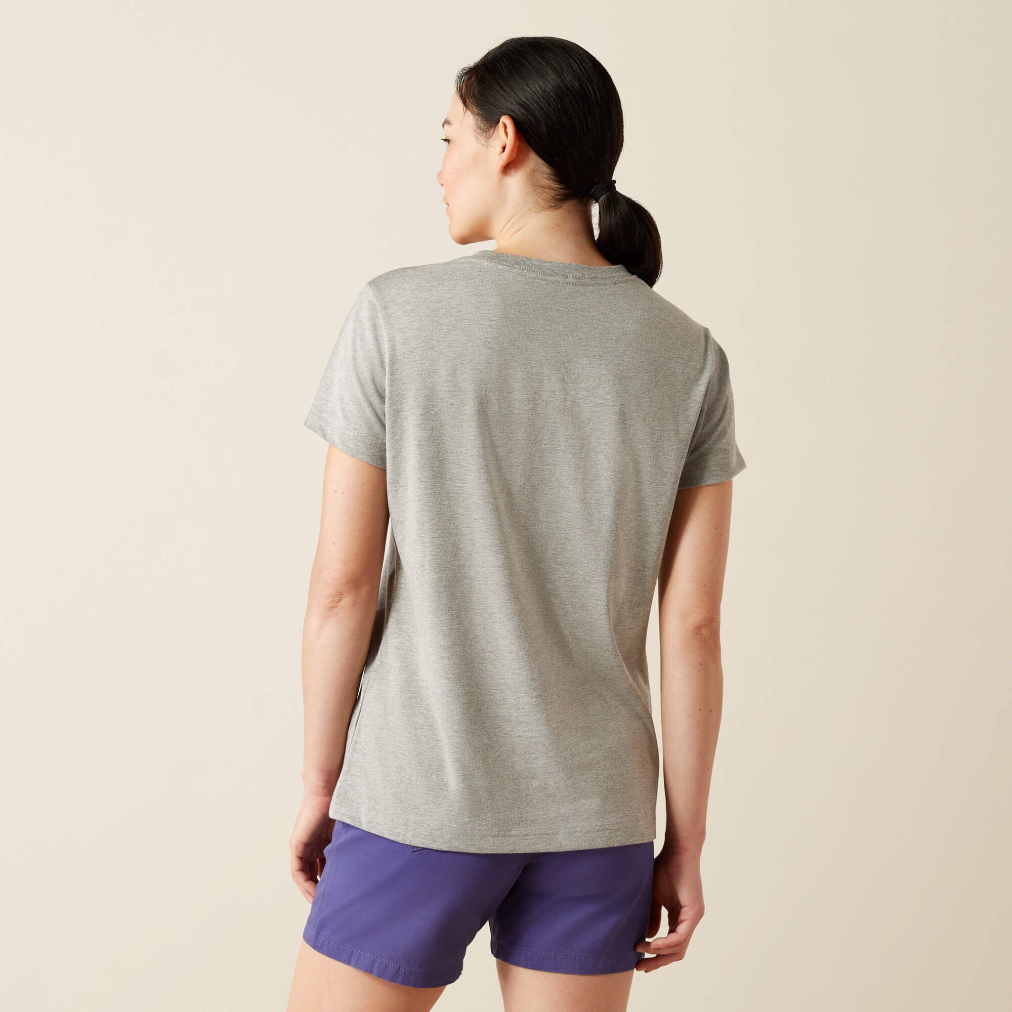 Ariat Rebar Cotton Strong Standard V-Neck T-Shirt Women