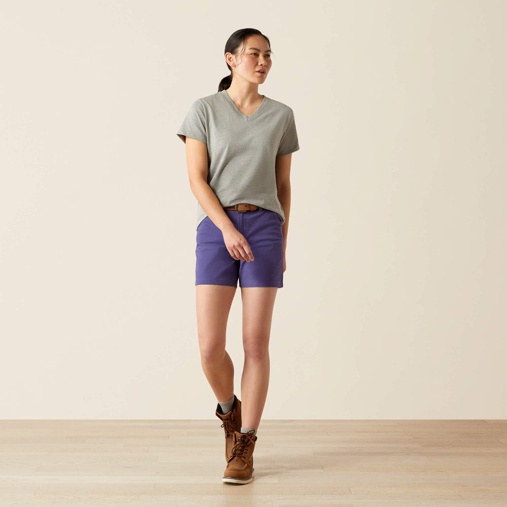 Ariat Rebar Cotton Strong Standard V-Neck T-Shirt Women