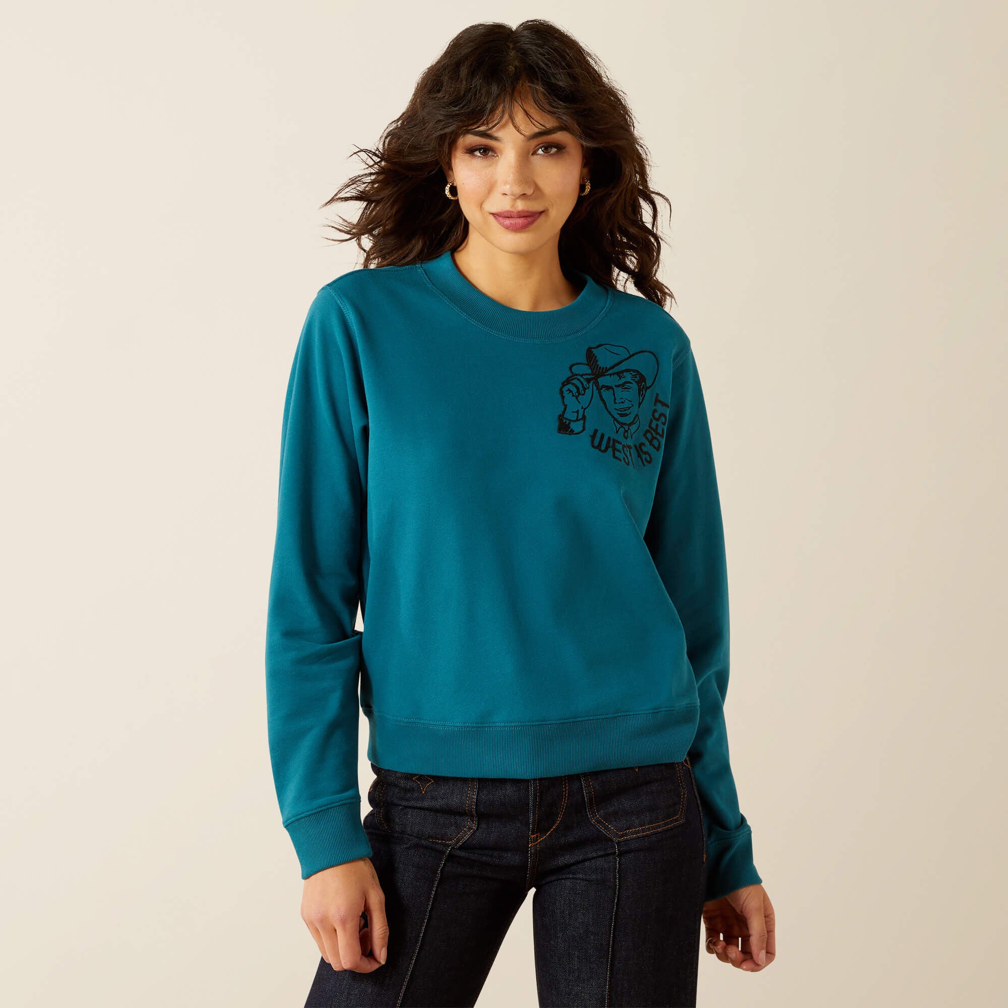 Ariat Essential Sendero West is Best Sweatshirt Women