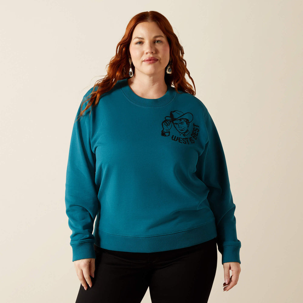 Ariat Essential Sendero West is Best Sweatshirt Women