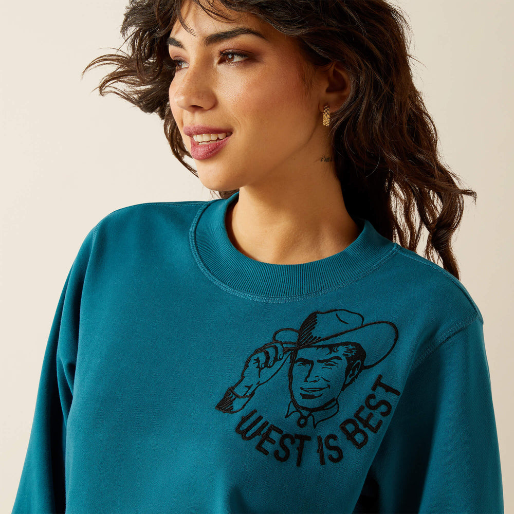 Ariat Essential Sendero West is Best Sweatshirt Women