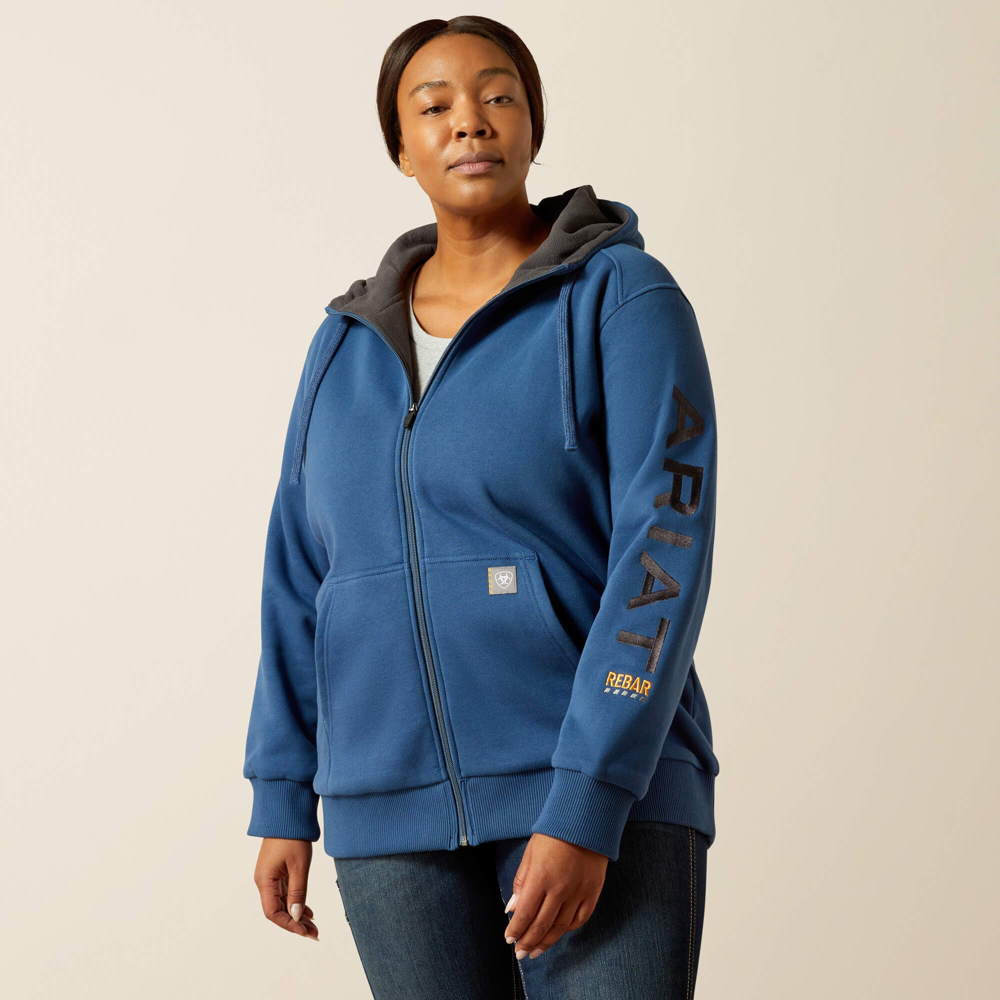Ariat Rebar All-Weather Full Zip Hoodie Women