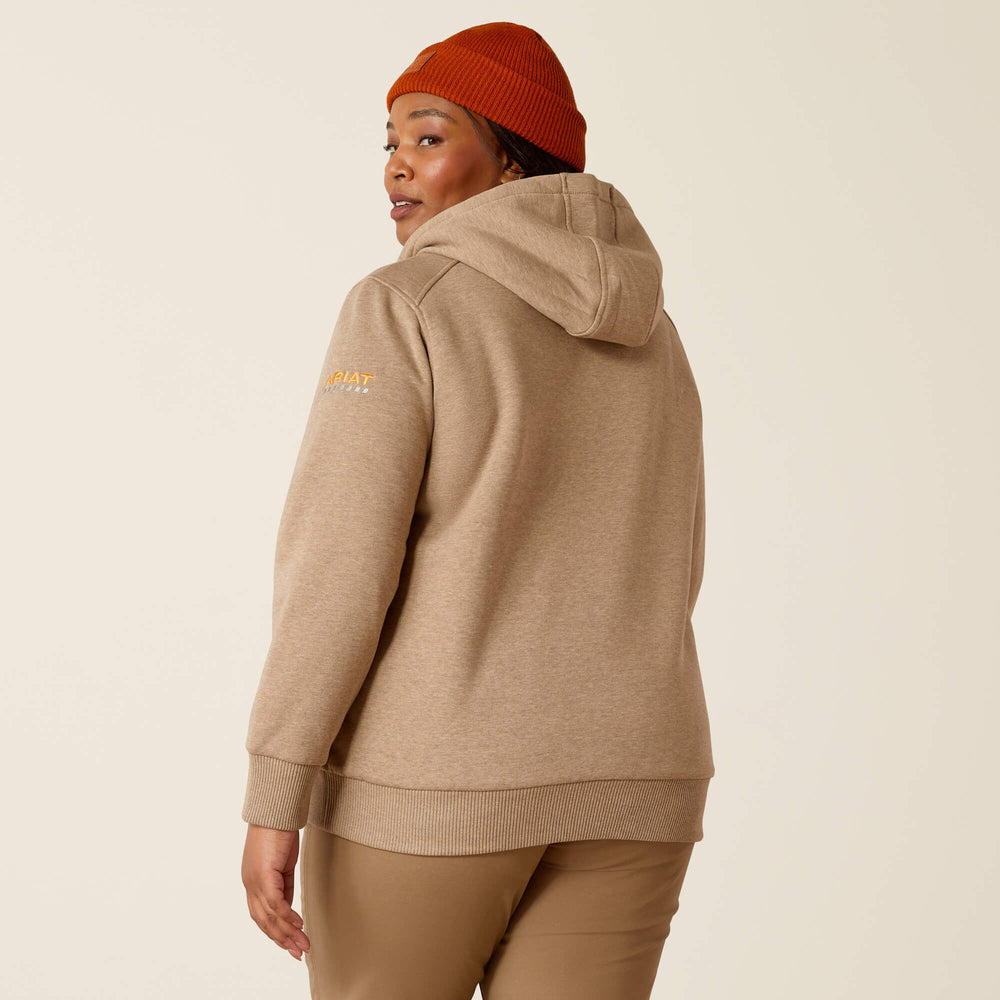 Ariat Rebar All-Weather Sherpa Full Zip Hoodie Women