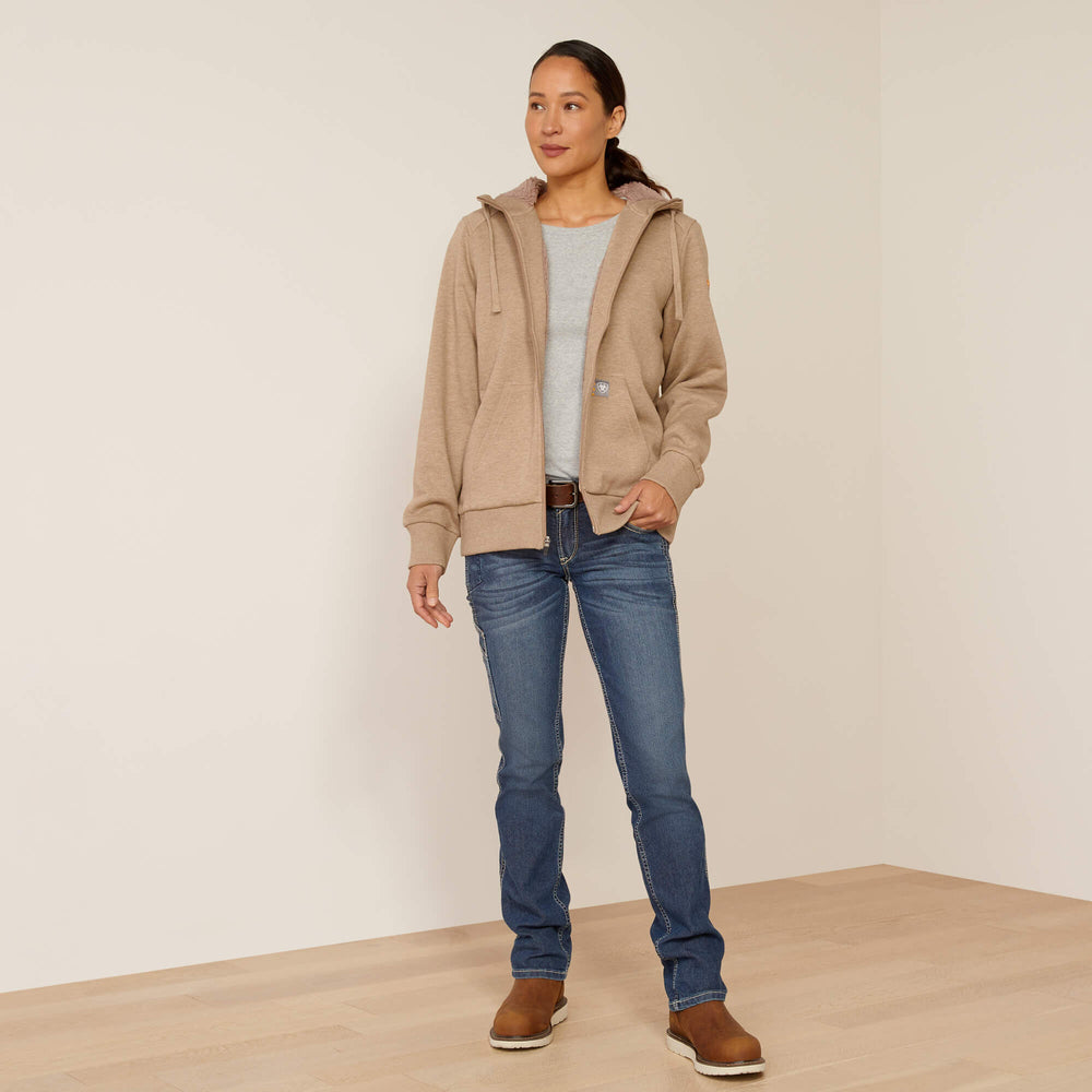 Ariat Rebar All-Weather Sherpa Full Zip Hoodie Women