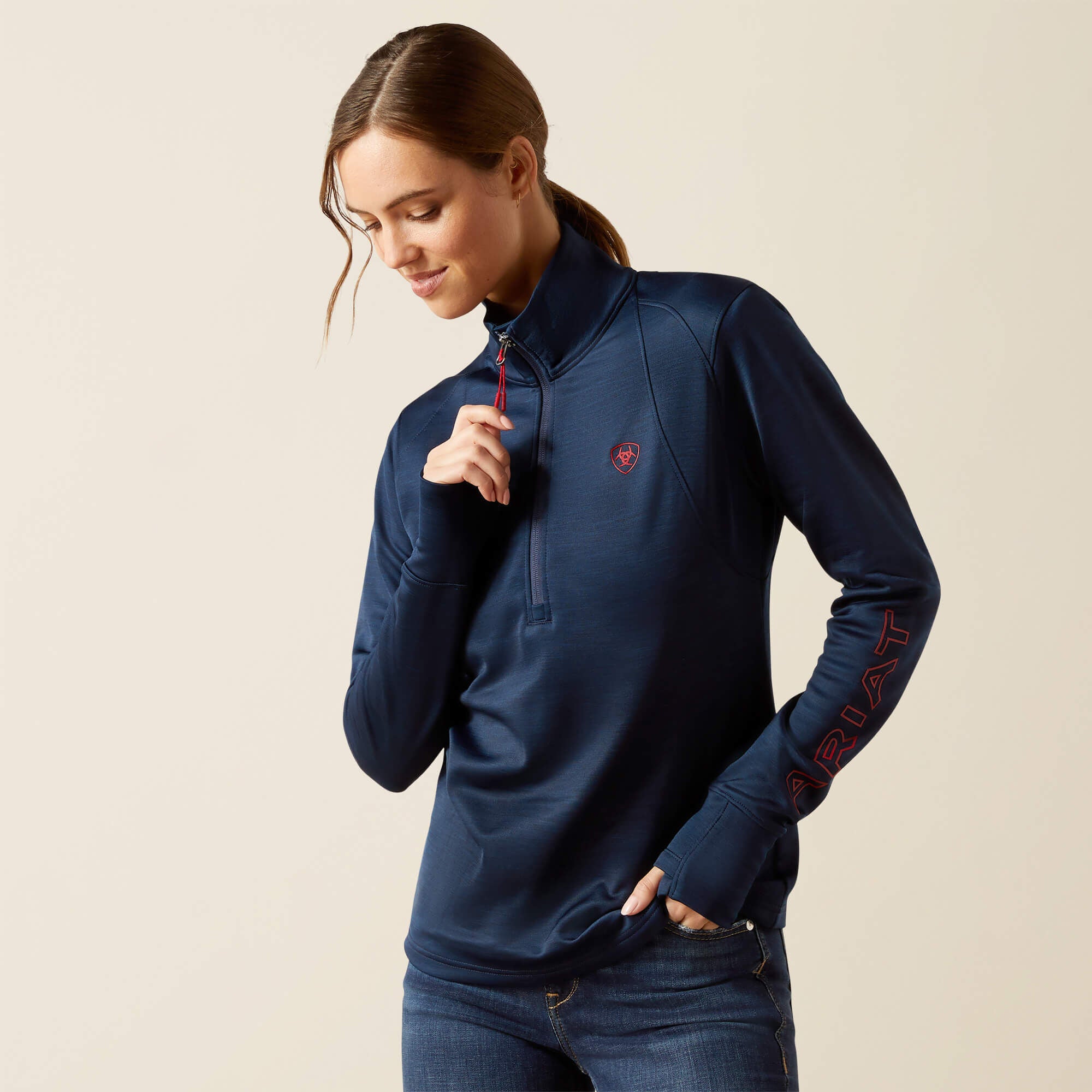 Ariat Team EQ 1/2 Zip Pullover Women